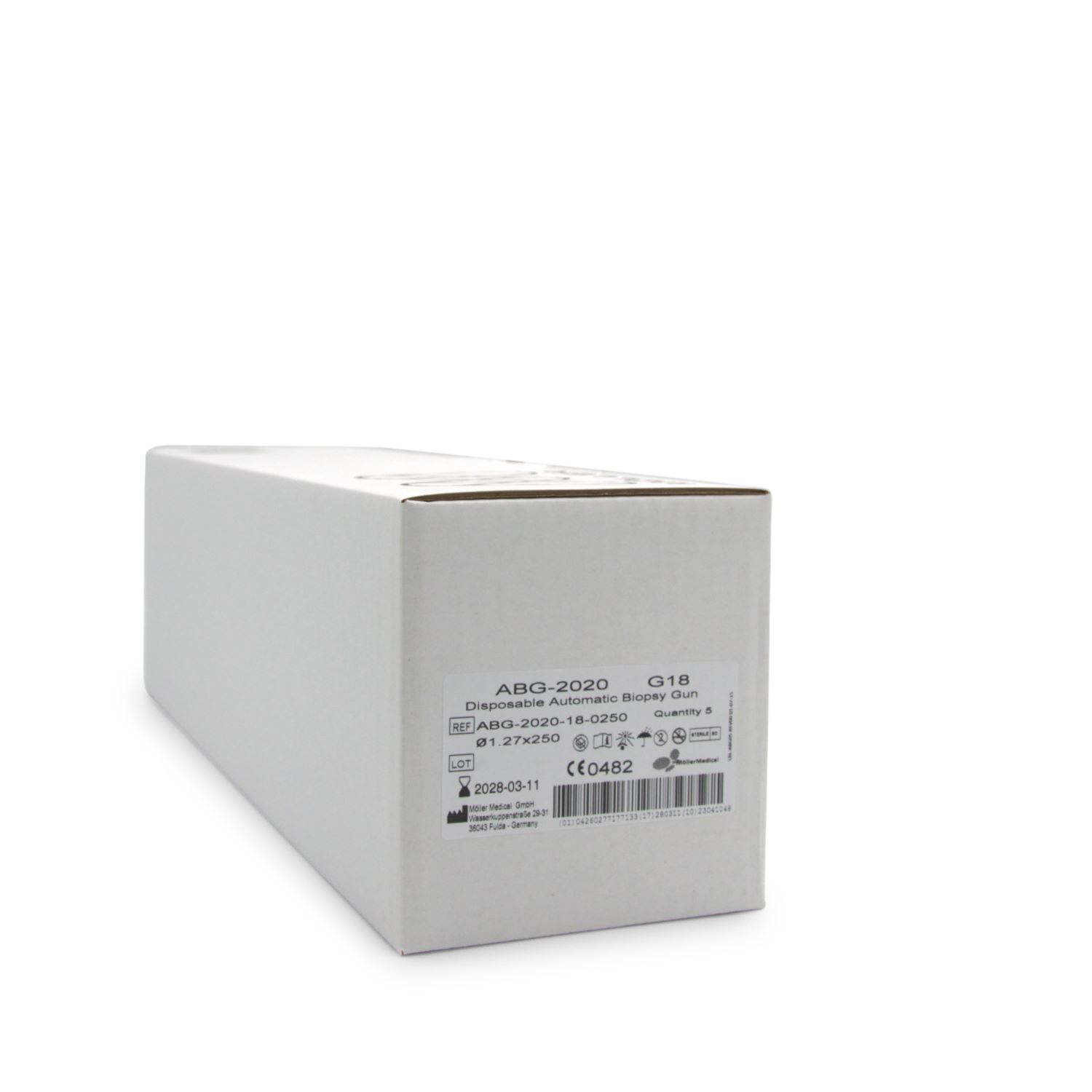 Einmal-Biospsieinstrument 18Gx25cm Karton PZN 18812135 Einmal-Biospsieinstrument 18Gx25cm Karton PZN 18812135