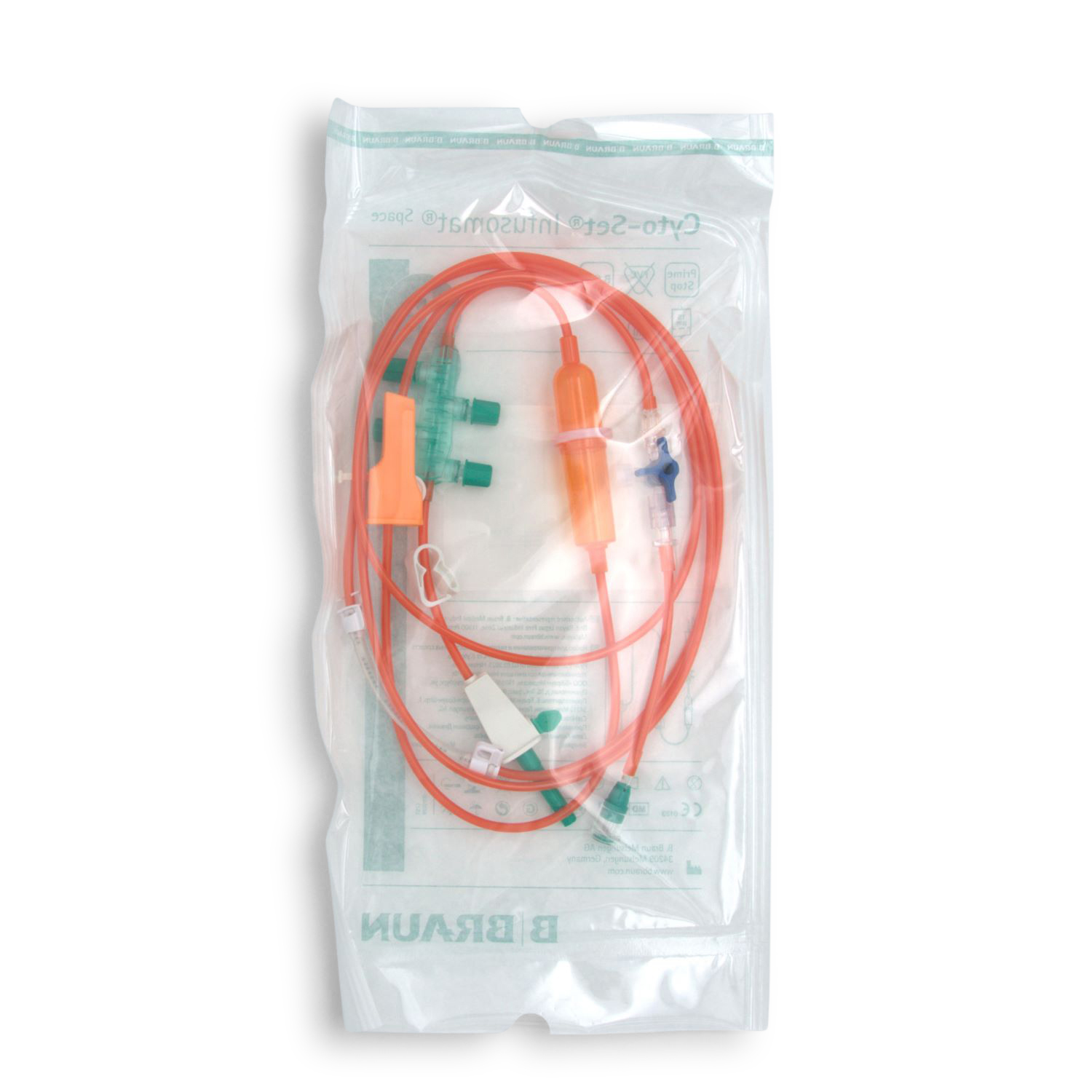 ProSet Cyto-Set Infusomat Space/fmS (4 Ventile + Discofix (DWH), UV-Protect, 250 cm)