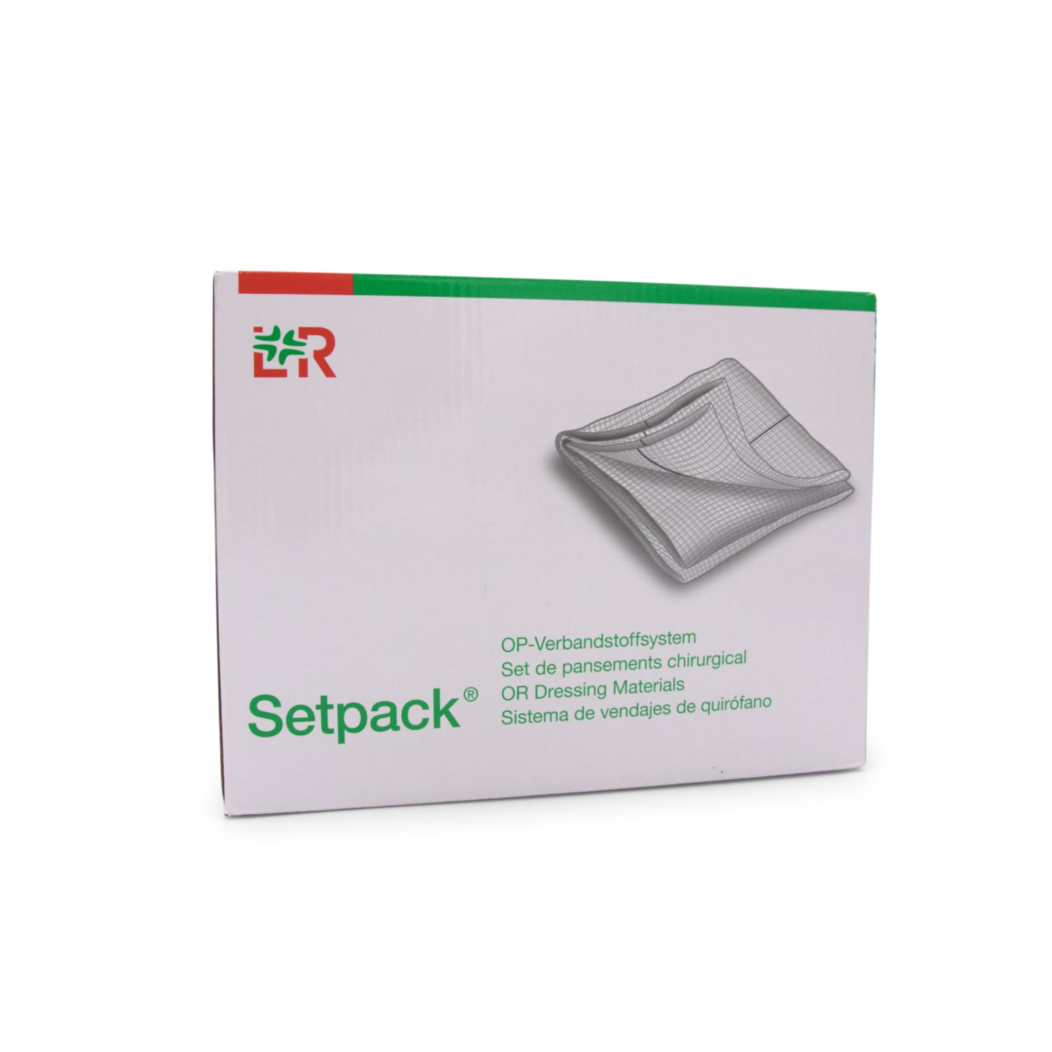 Setpack - Mullkompresse mit Röko (10 x 10 cm, 12-fach, steril)