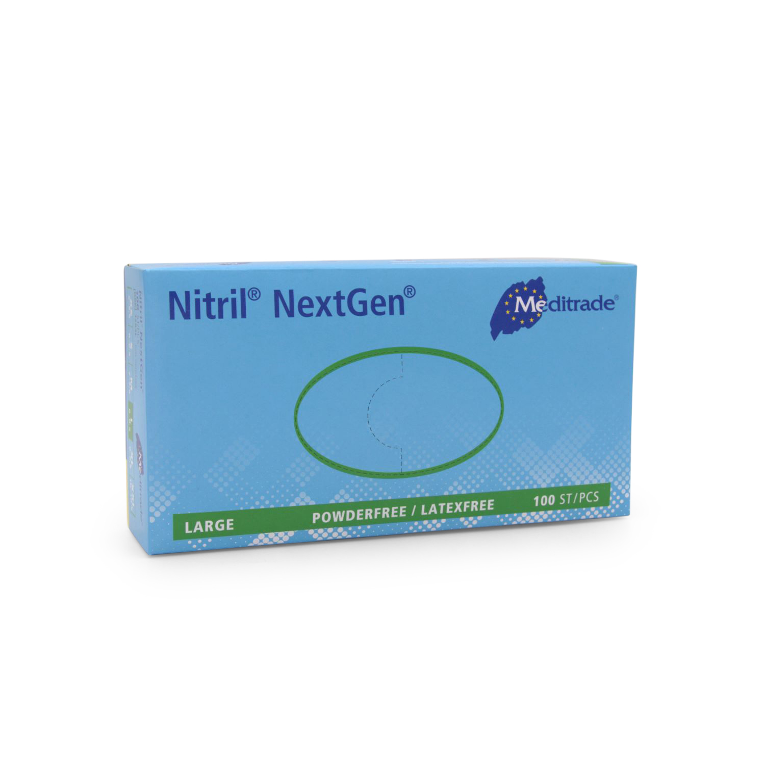 Nitril NextGen U.-Handschuhe PF (Gr L, latexfrei, unsteril)