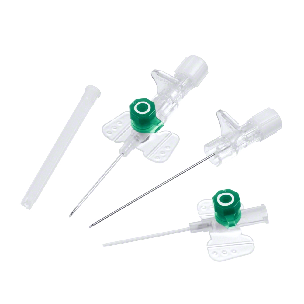 Vasofix® Braunüle® Venenverweilkanüle (18 G, 1,30 x 33 mm, grün/weiß, mit Injektionsventil)