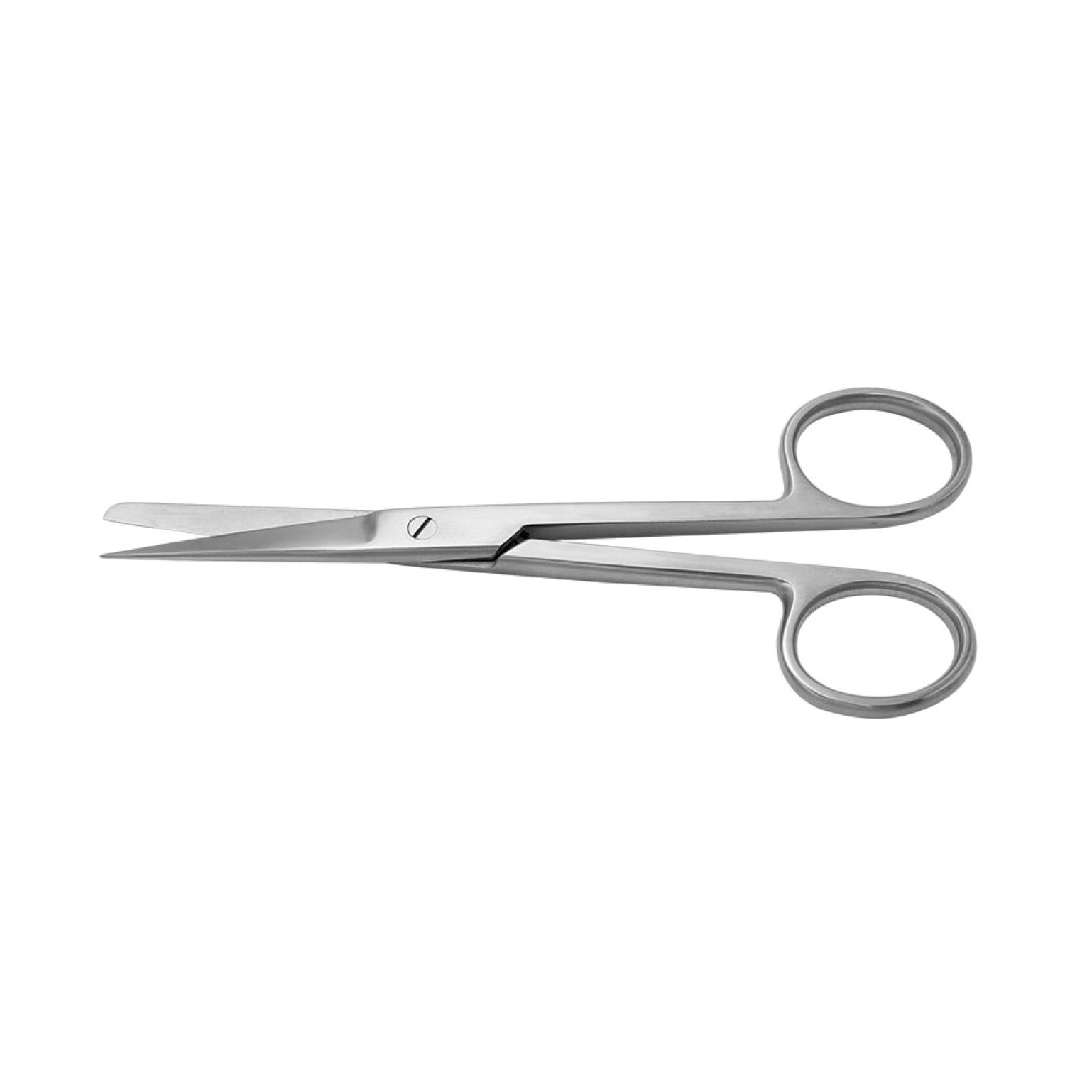 Chirurgische Schere (gerade, spitz/stumpf, Länge 14,5cm)