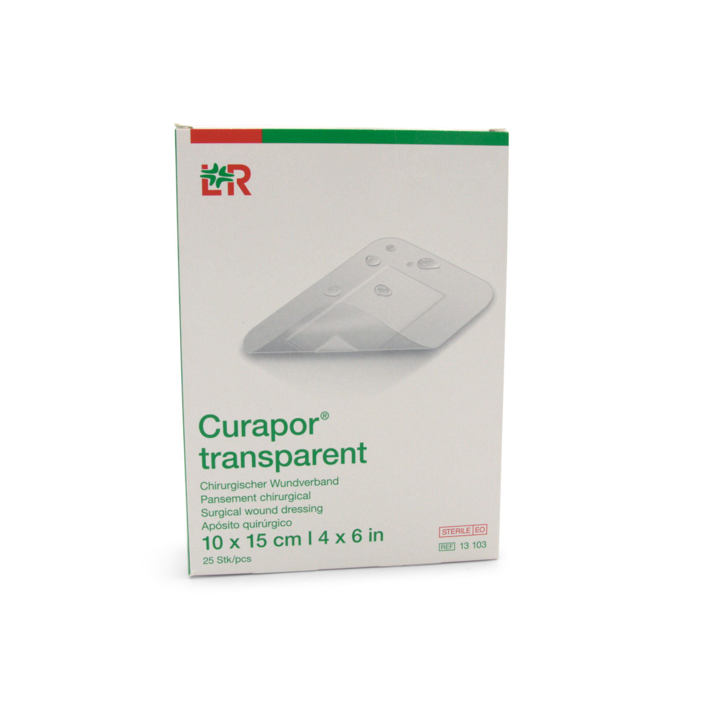 Curapor® Wundverband (10cm x 15cm, transparent, steril)