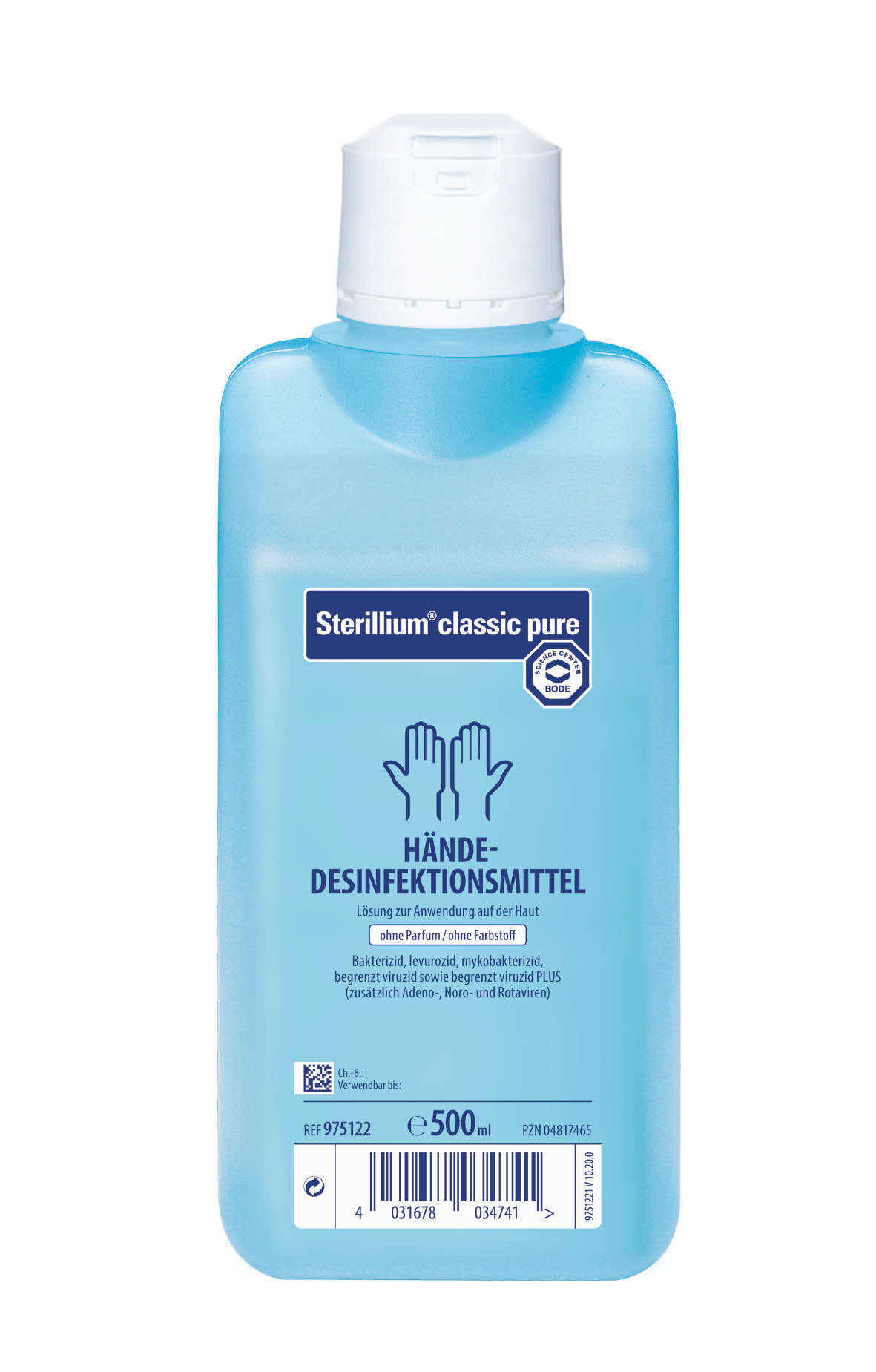 Sterillium® classic pure Händedesinfektion (500 ml)