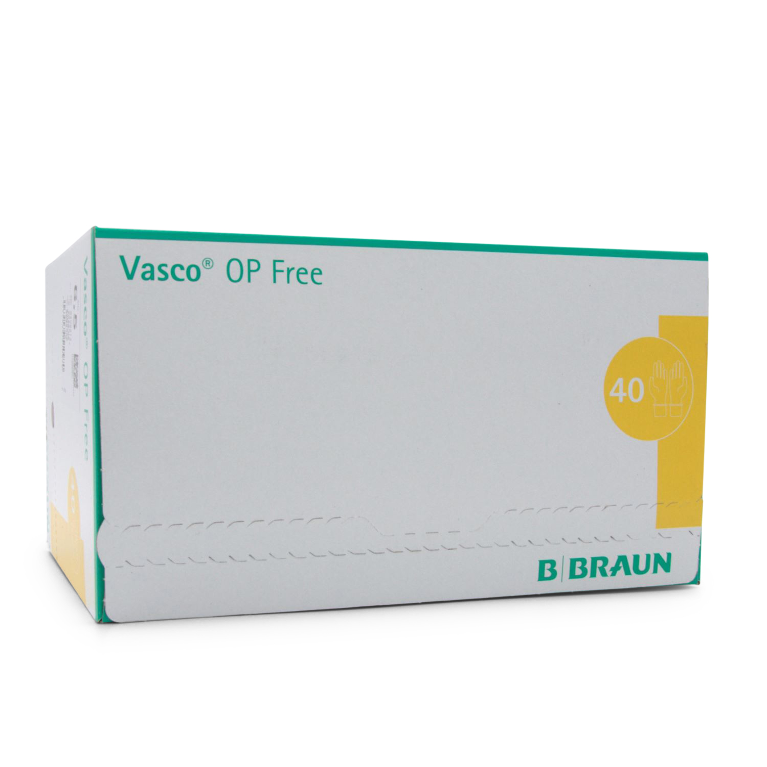 Vasco OP free Handschuhe (Gr. 6,5, hautfarben, latexfrei, RR, steril)