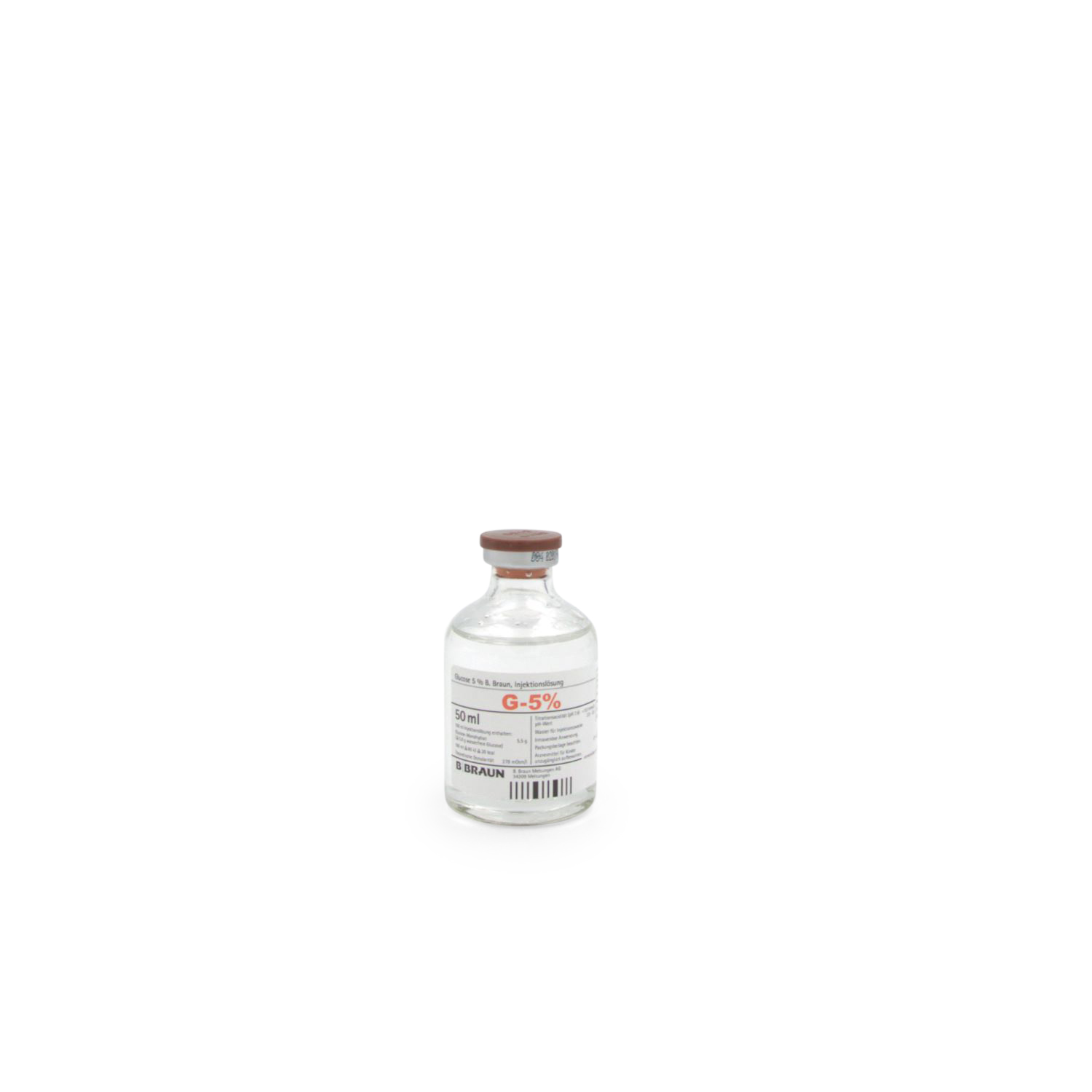 Glucose 5 %, Injektionslösung (50 ml)