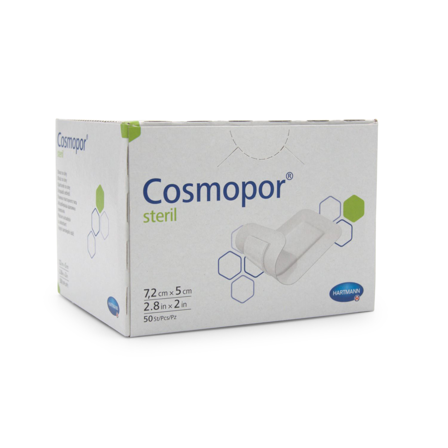 Cosmopor® Steril Wundverband (7,2 cm x 5 cm, steril) Cosmopor® Steril Wundverband (7,2 cm x 5 cm, steril)