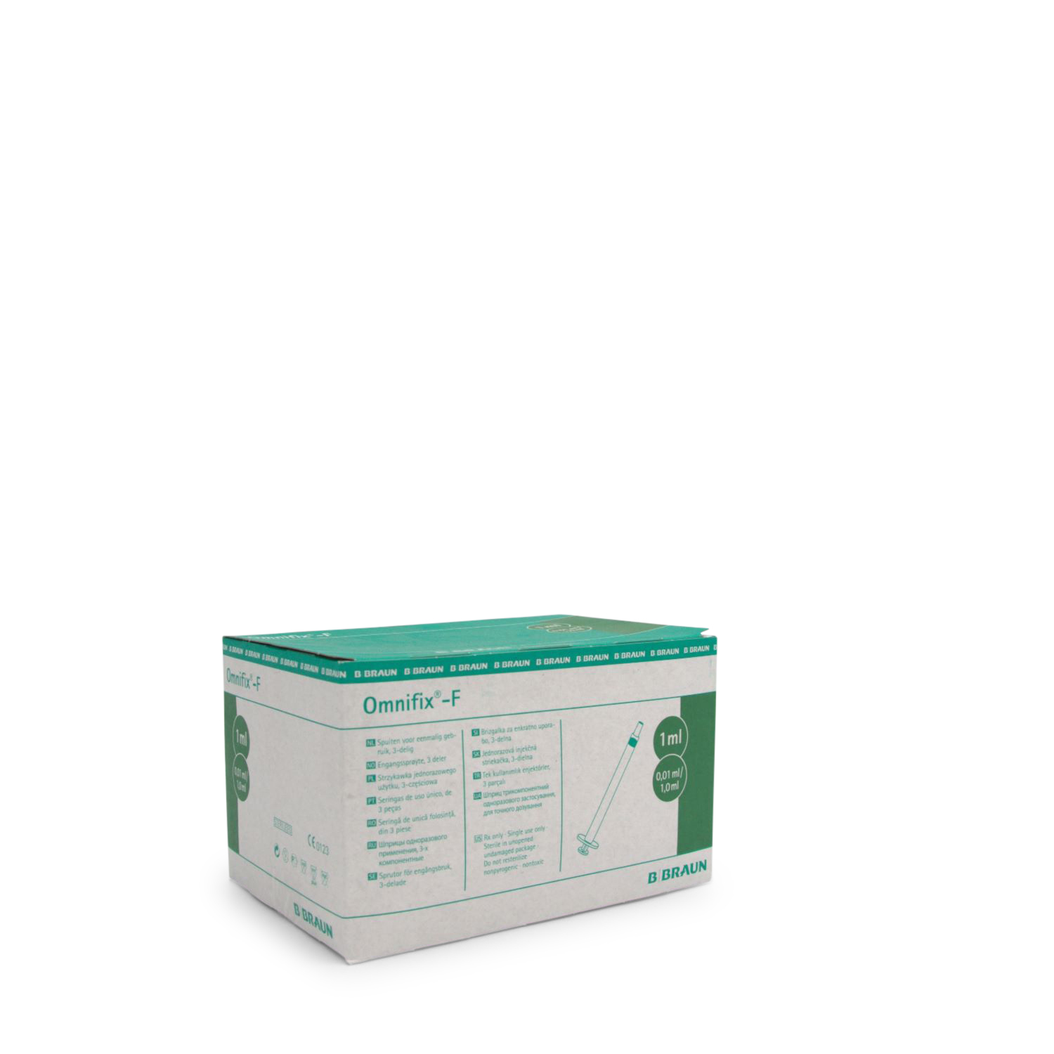 Omnifix® -F Luer Lock Solo Einmal-Feindosierspritze (1 ml, Luer-Ansatz, Zentrisch, ohne Kanüle) Omnifix® -F Luer Lock Solo Einmal-Feindosierspritze (1 ml, Luer-Ansatz, Zentrisch, ohne Kanüle)