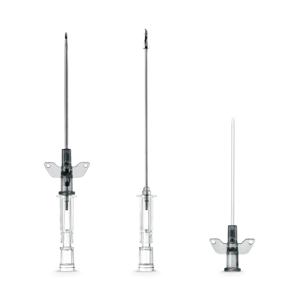 Introcan Safety® W Sicherheitsvenenverweilkanüle (1,70 x 50 mm, 16G, grau, PUR)