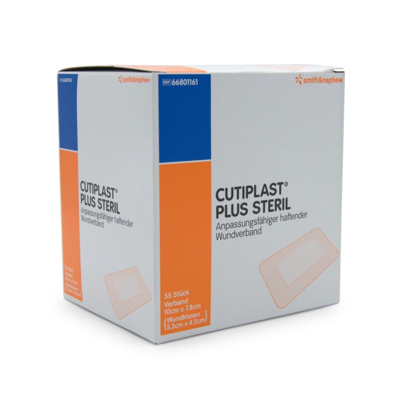CUTIPLAST® Plus Wundverband (10 cm x 7,8 cm, vlies, steril) CUTIPLAST® Plus Wundverband (10 cm x 7,8 cm, vlies, steril)