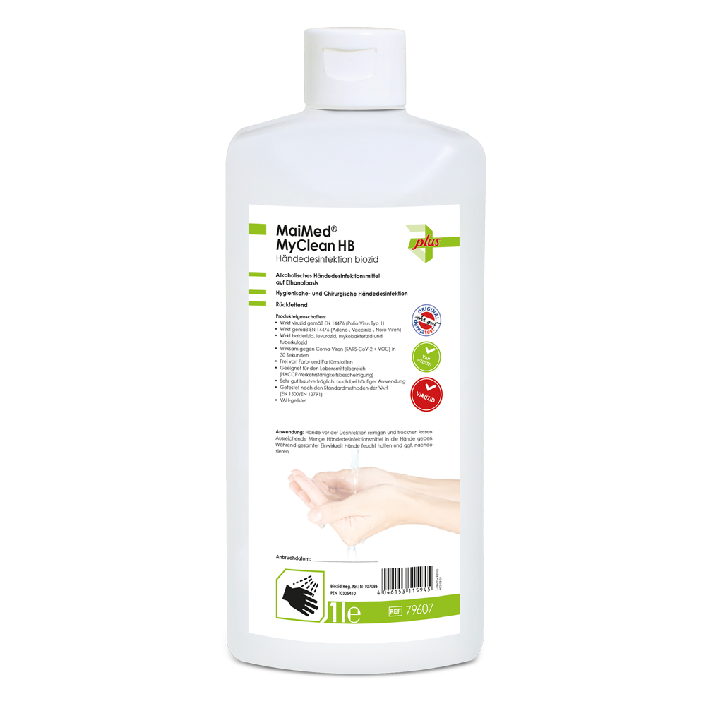 MaiMed® MyClean HB Händedesinfektion (1 L,  Biozid)