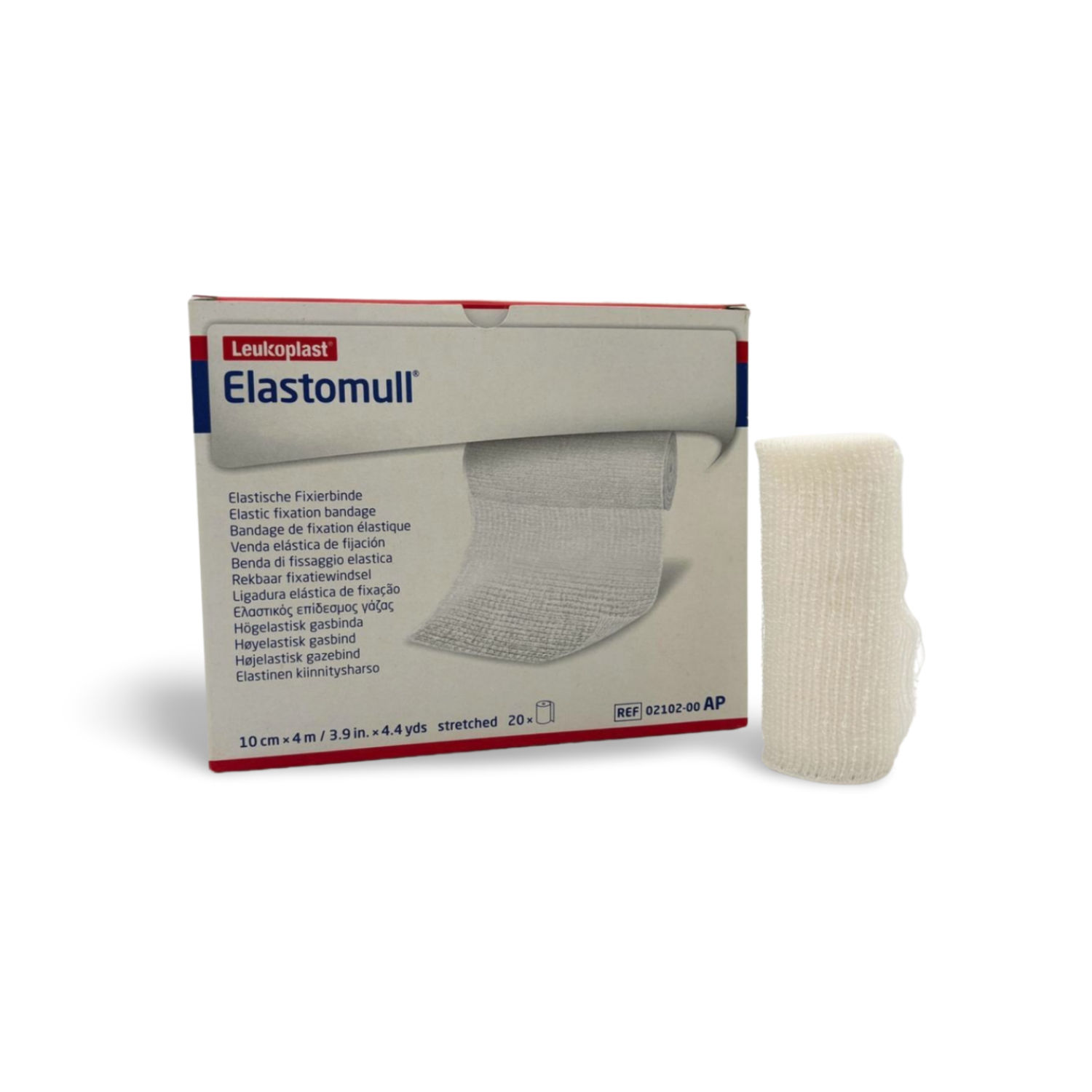 Elastomull® Fixierbinde (4 m x 10 cm, weiß)