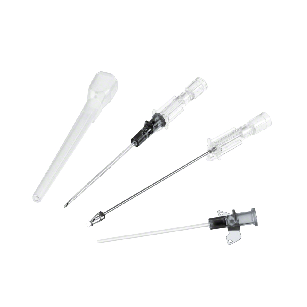 Introcan Safety® W Sicherheitsvenenverweilkanüle (1,70 x 50 mm, 16G, grau, PUR)