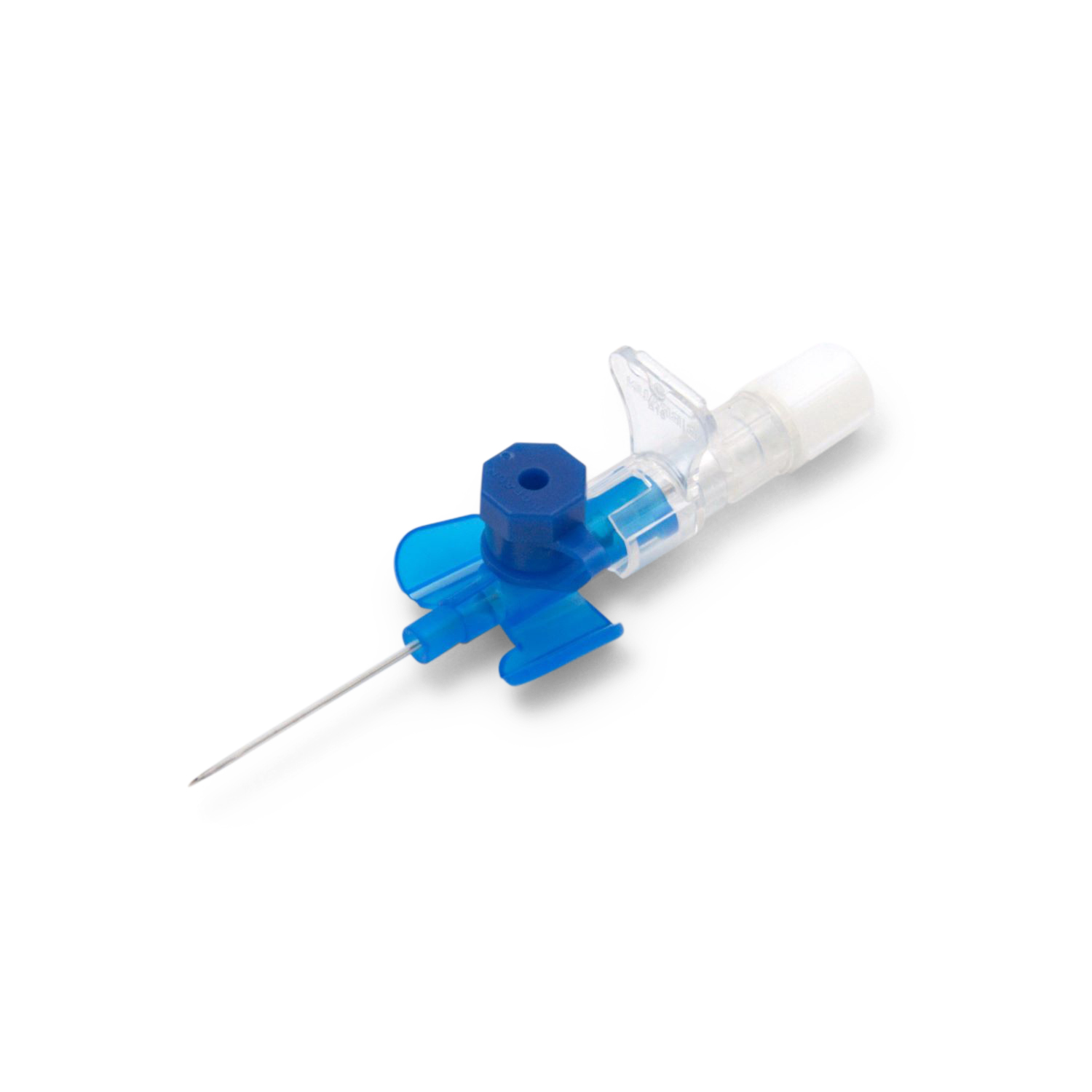 Vasofix® Braunüle® Venenverweilkanüle, (0,90 x 25 mm G 22 blau, mit Injektionsventil)