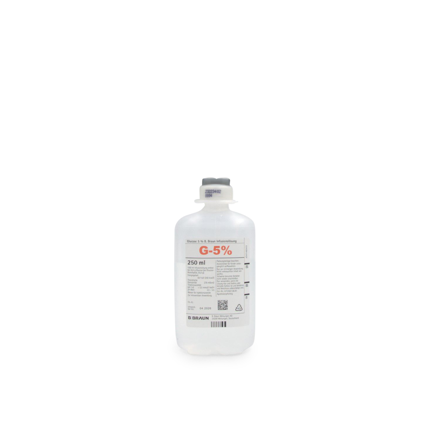 Ecoflac® plus Glucose 5 % (250 ml) Ecoflac® plus Glucose 5 % (250 ml)