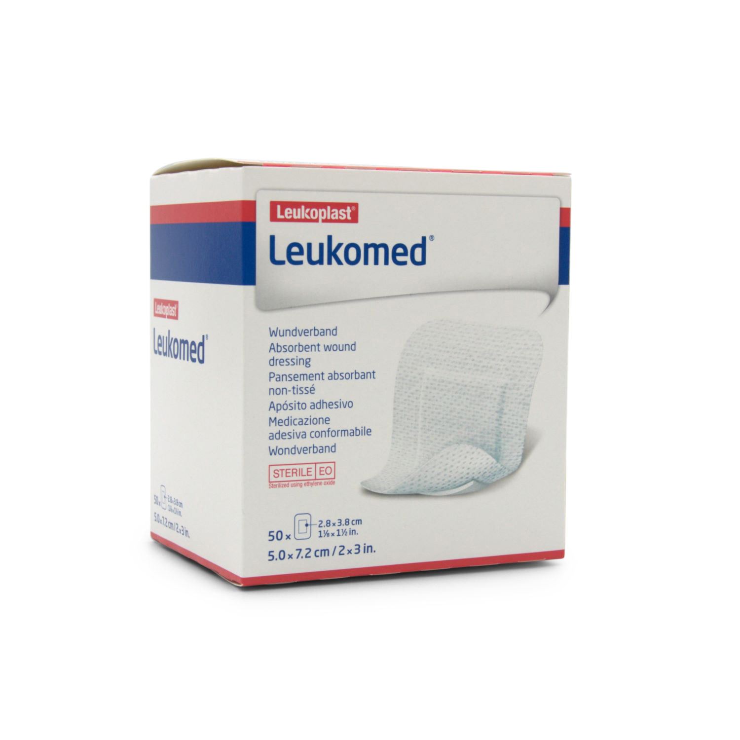 Leukomed® Wundverband (5 cm x 7,2 cm, weiß, steril) Leukomed® Wundverband (5 cm x 7,2 cm, weiß, steril)