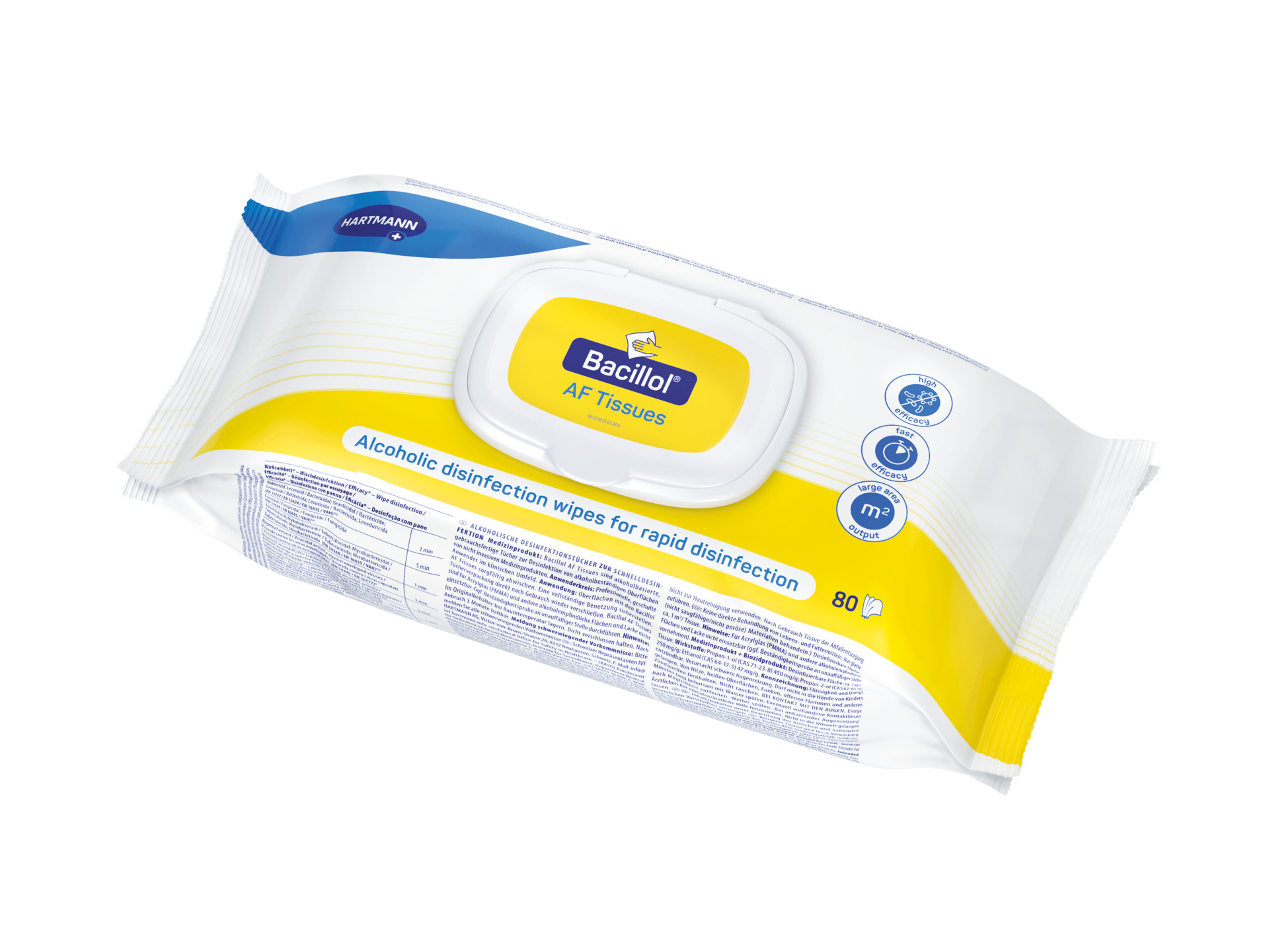 Bacillol® AF Tissues Schnelldesinfektionstücher (Flowpack)