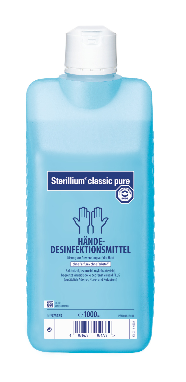 Sterillium classic pure Händedesinfektion (1000 ml)