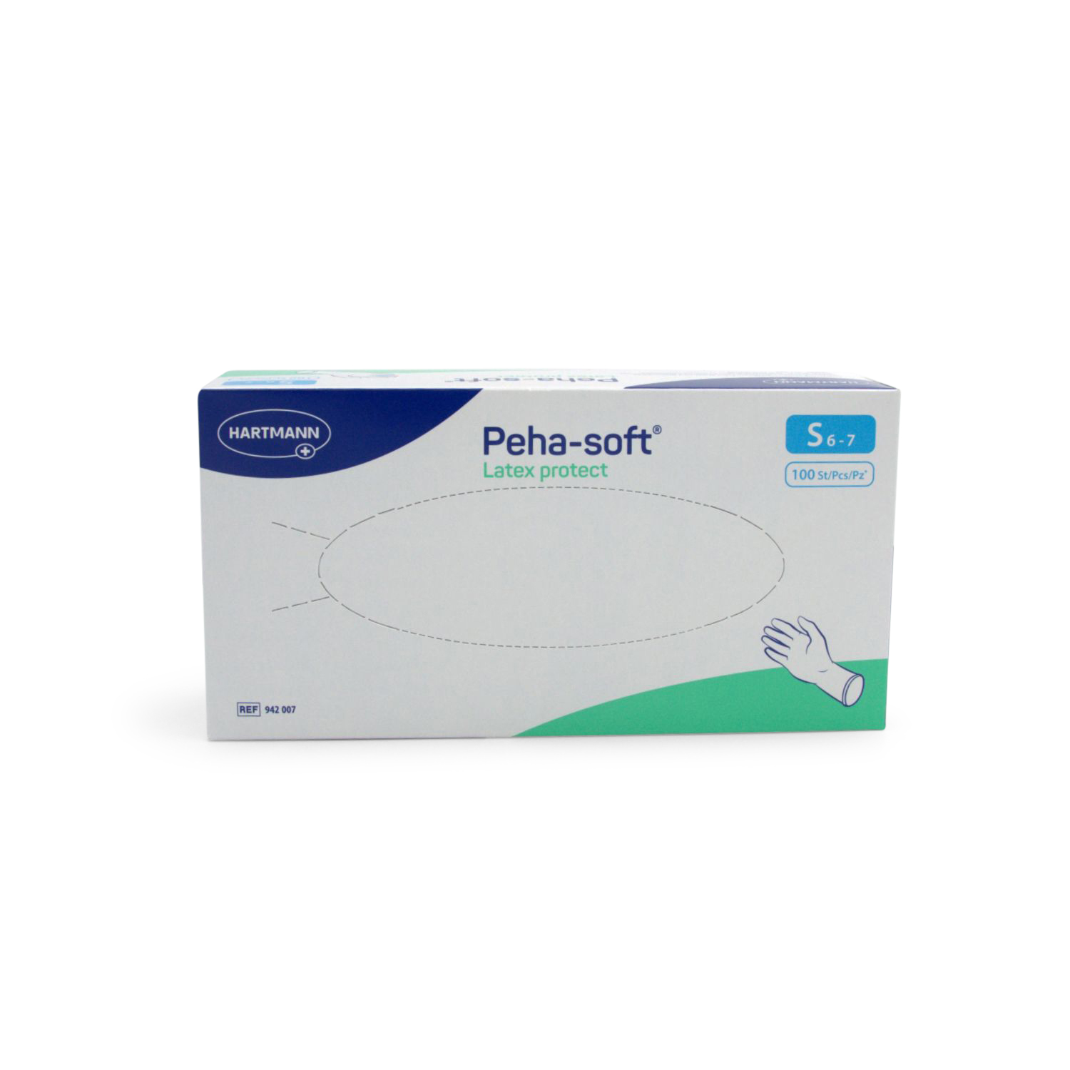 Peha-soft protect (Gr. S, Latex, PF, unsteril)