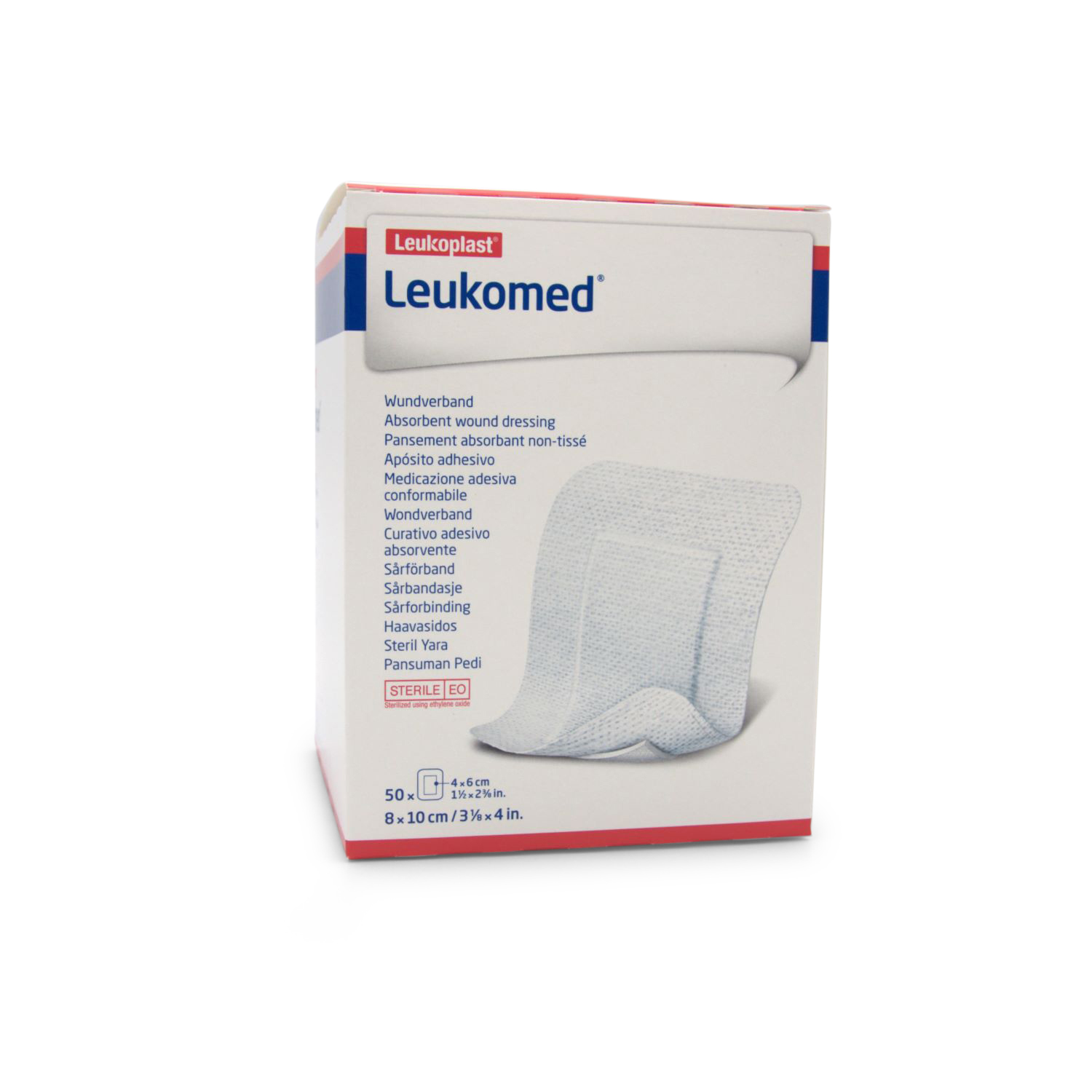 Leukomed® Wundverband (8 cm x 10 cm, weiß, steril)