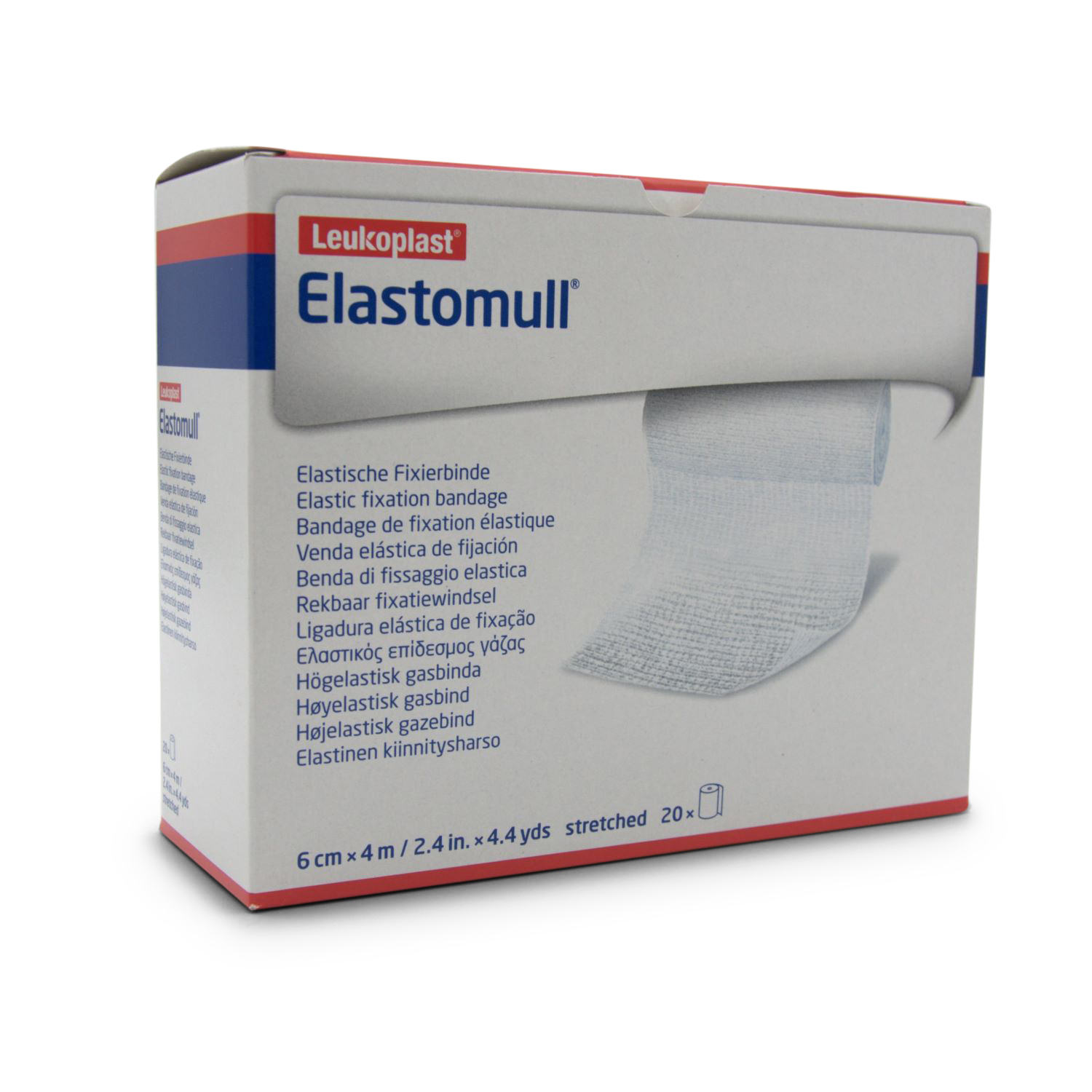 Elastomull® Fixierbinde (4 m x 6 cm, weiß)