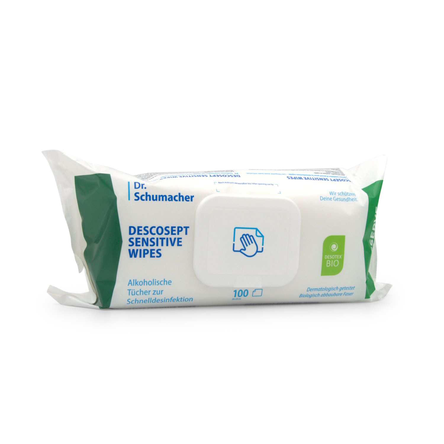 Descosept Sensitive Wipes Flow-Pack (20 x 22 cm, für die Flächendesinfektion)