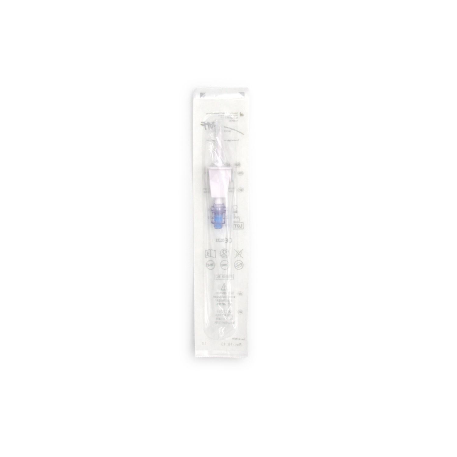 Transfer-Spike mit Nadellosem Ventil (Länge 9,5 cm, Adapter mit Spike Connector)