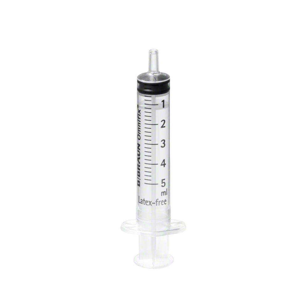Omnifix® Luer Solo Einmalspritze (5 ml, Luer-Ansatz, Exzentrisch)