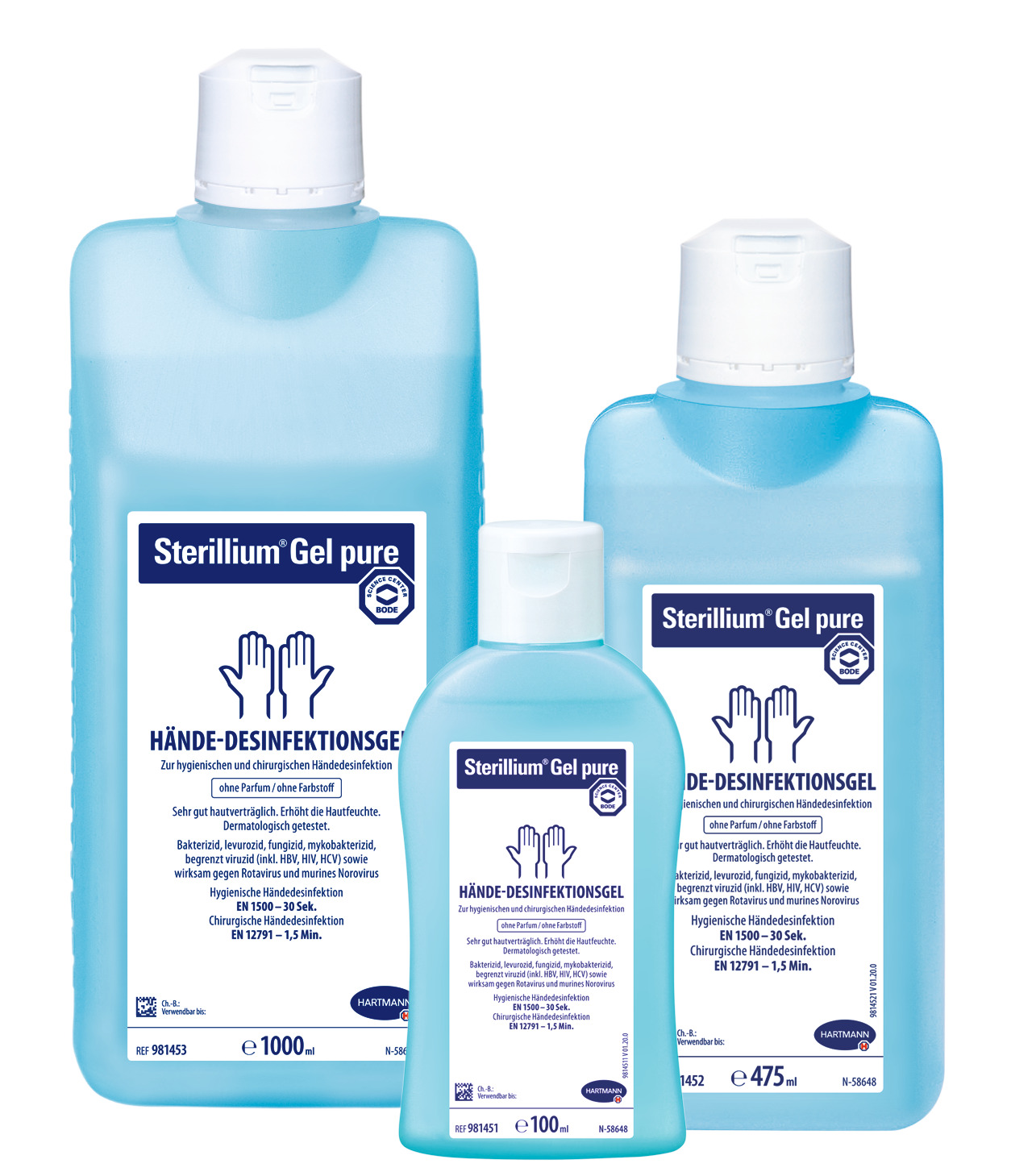 Sterillium Gel pure (1 Liter, für CleanSafe Spender)