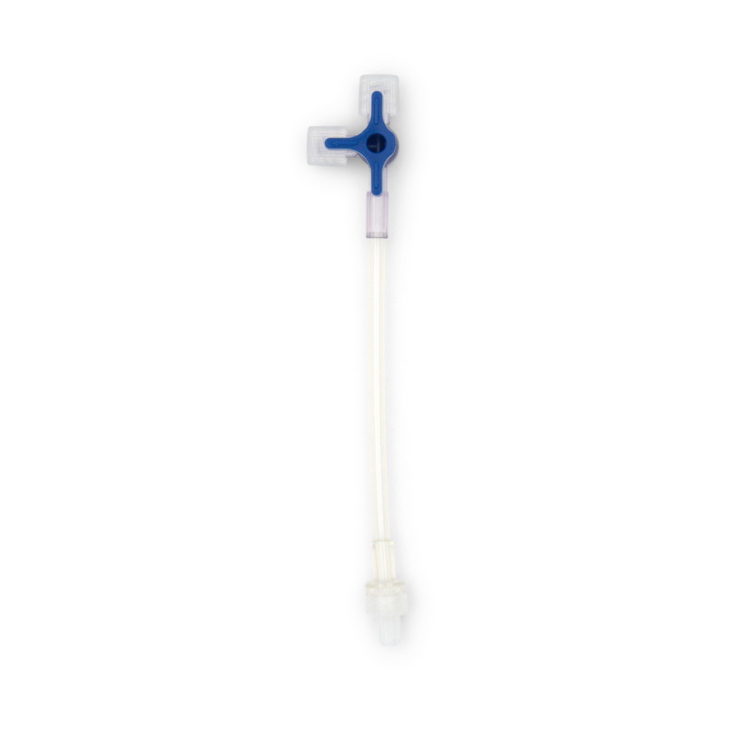 Discofix®-3 Dreiwegehahn mit Verbindungsleitung (mit 10 cm Schlauch, blau) Discofix®-3 Dreiwegehahn mit Verbindungsleitung (mit 10 cm Schlauch, blau)
