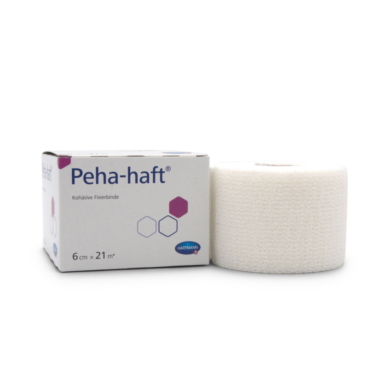Peha-haft® latexfrei Fixierbinde (6 cm x 21 m auf Rolle) Peha-haft® latexfrei Fixierbinde (6 cm x 21 m auf Rolle)