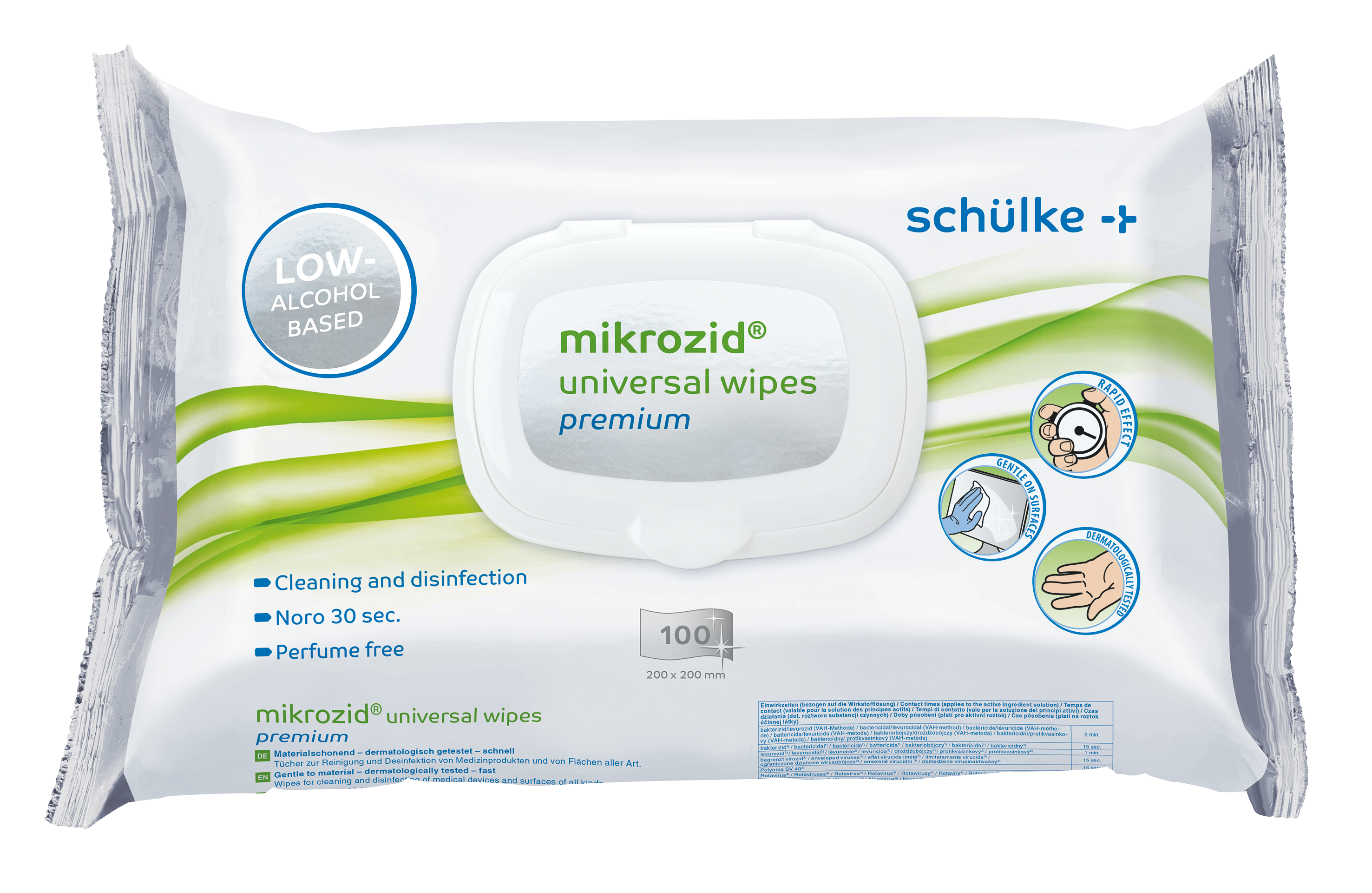 mikrozid® universal wipes premium (Desinfektionstücher)