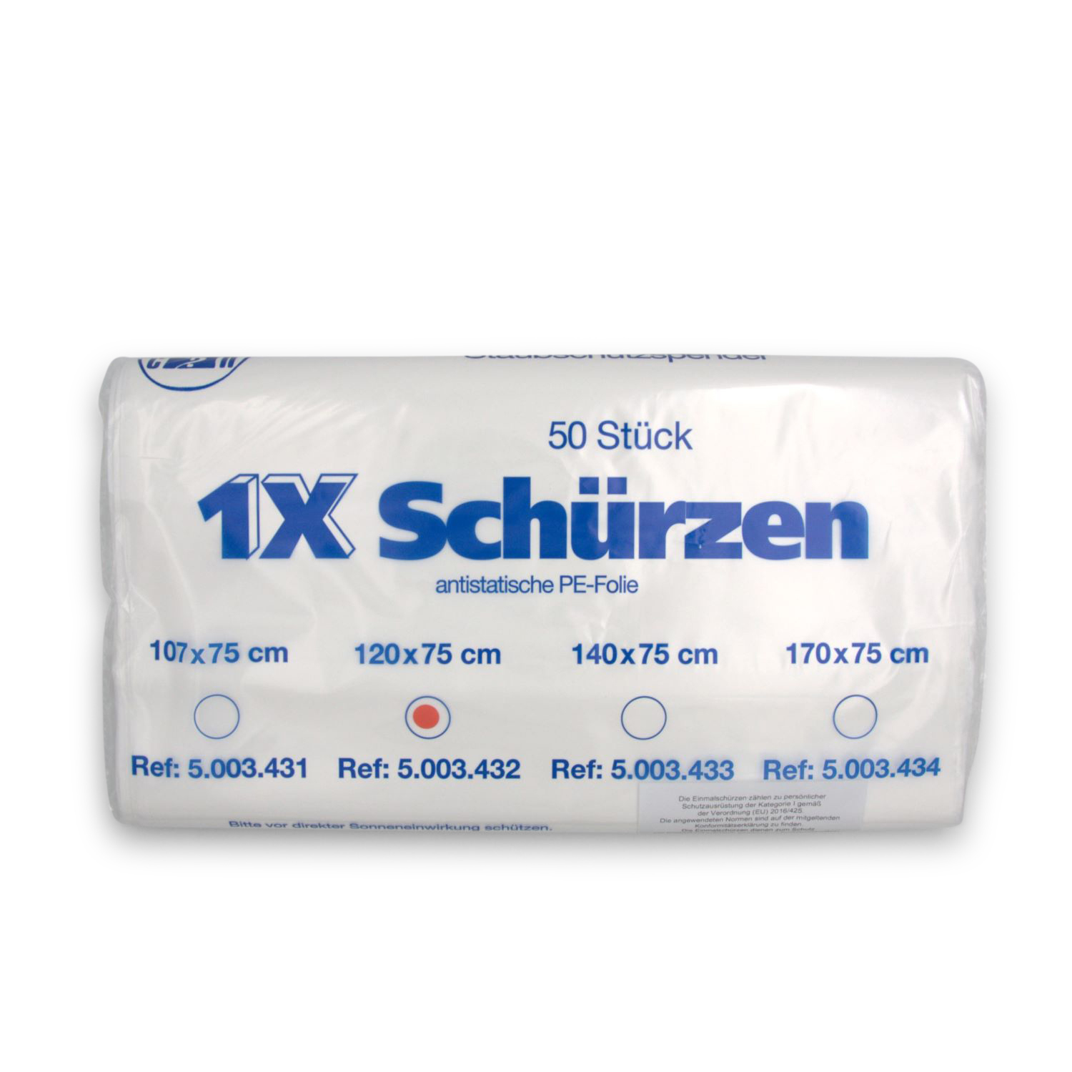clinhand® Einmal-Schürzen (120 x 75cm, Stärke 35 my, im Staubschutzspender) clinhand® Einmal-Schürzen (120 x 75cm, Stärke 35 my, im Staubschutzspender)