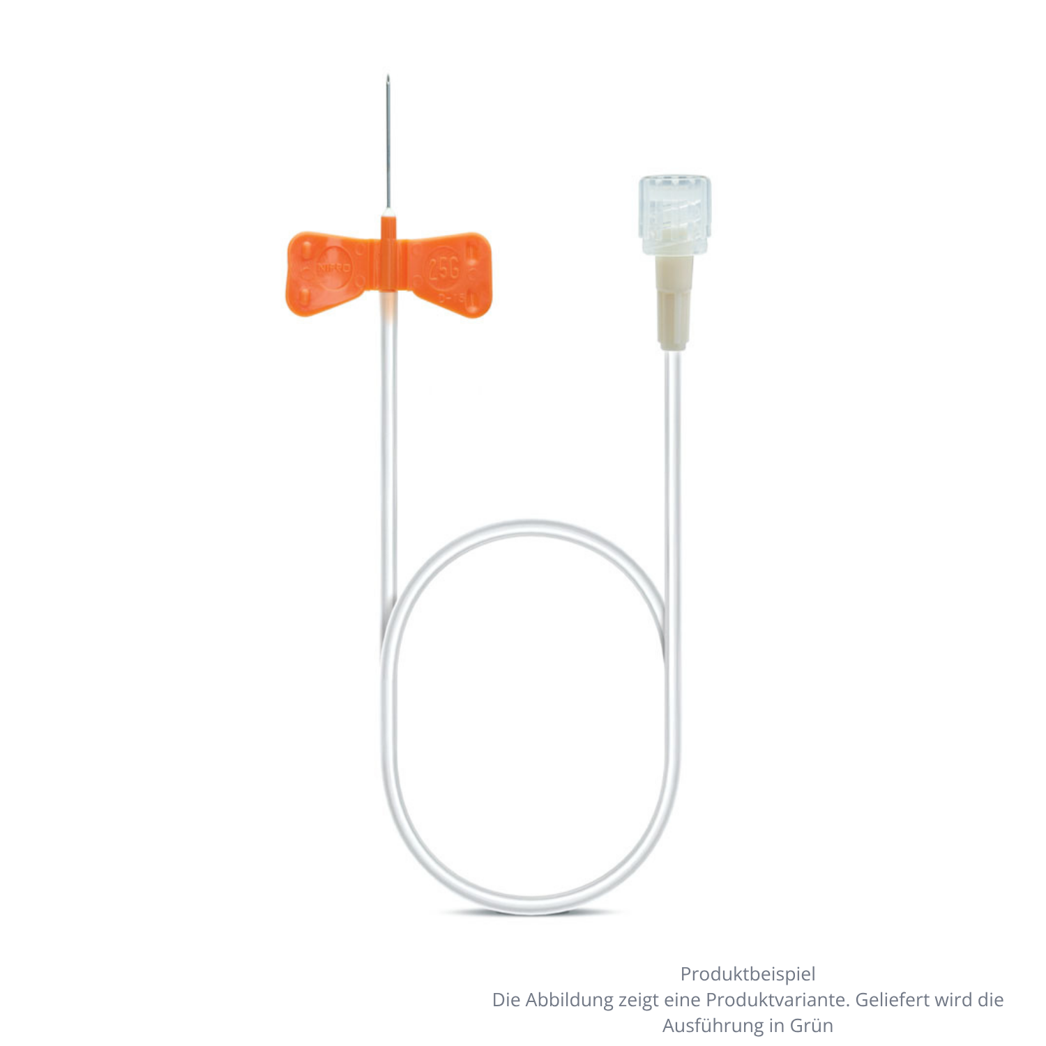 Venofix® A Venenpunktionskanüle (21 G, 0,80 x 19 mm, 30 cm Schlauch, grün)