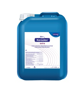 Korsolex extra - Aldehydisches Desinfektionsmittel (5 Liter für thermolabile stabile Intrumente)