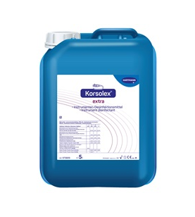 Korsolex extra - Aldehydisches Desinfektionsmittel (5 Liter für thermolabile stabile Intrumente) Korsolex extra - Aldehydisches Desinfektionsmittel (5 Liter für thermolabile stabile Intrumente)