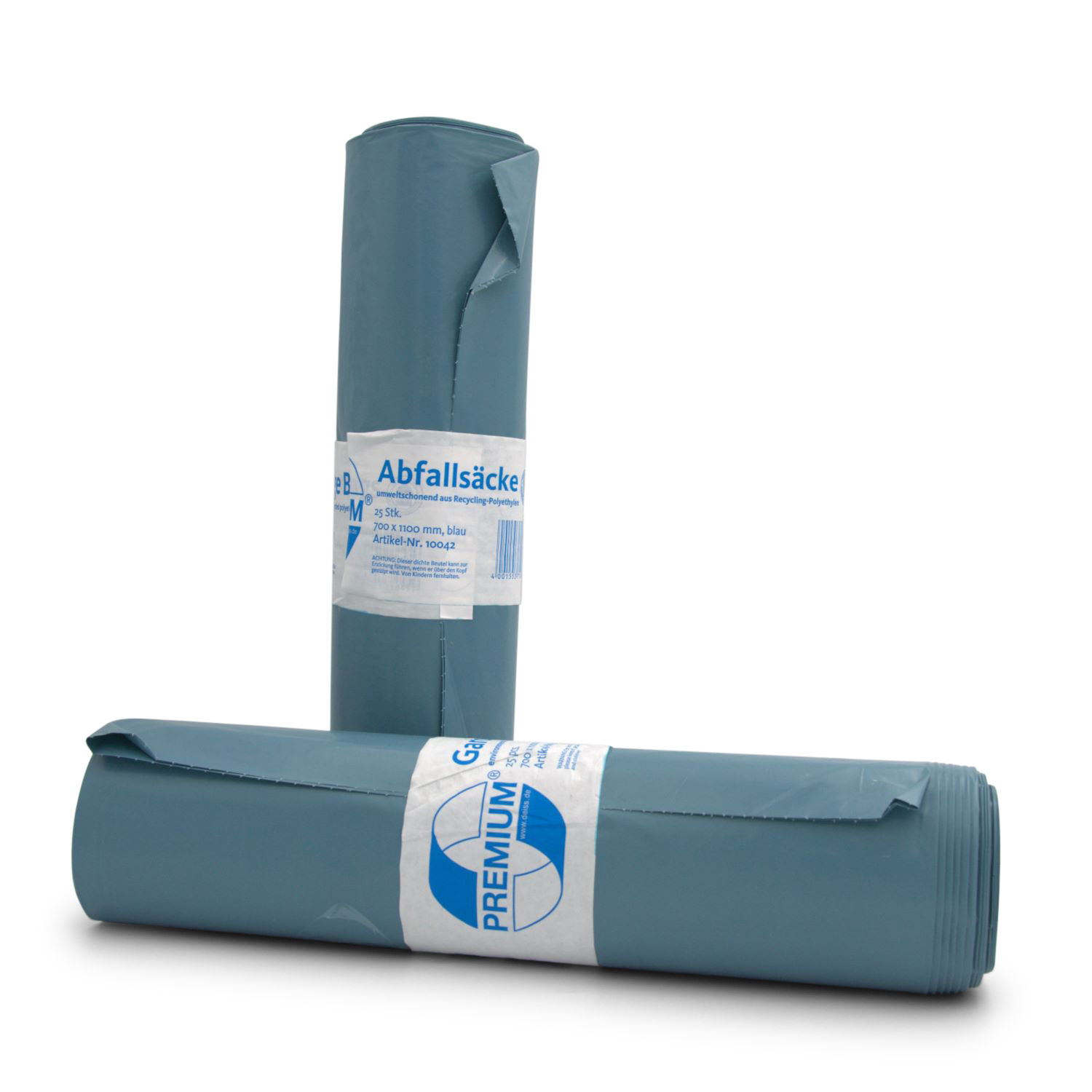 Abfallbeutel (120 L, blau, 700 x 1100 x 0,05 mm) Abfallbeutel (120 L, blau, 700 x 1100 x 0,05 mm)