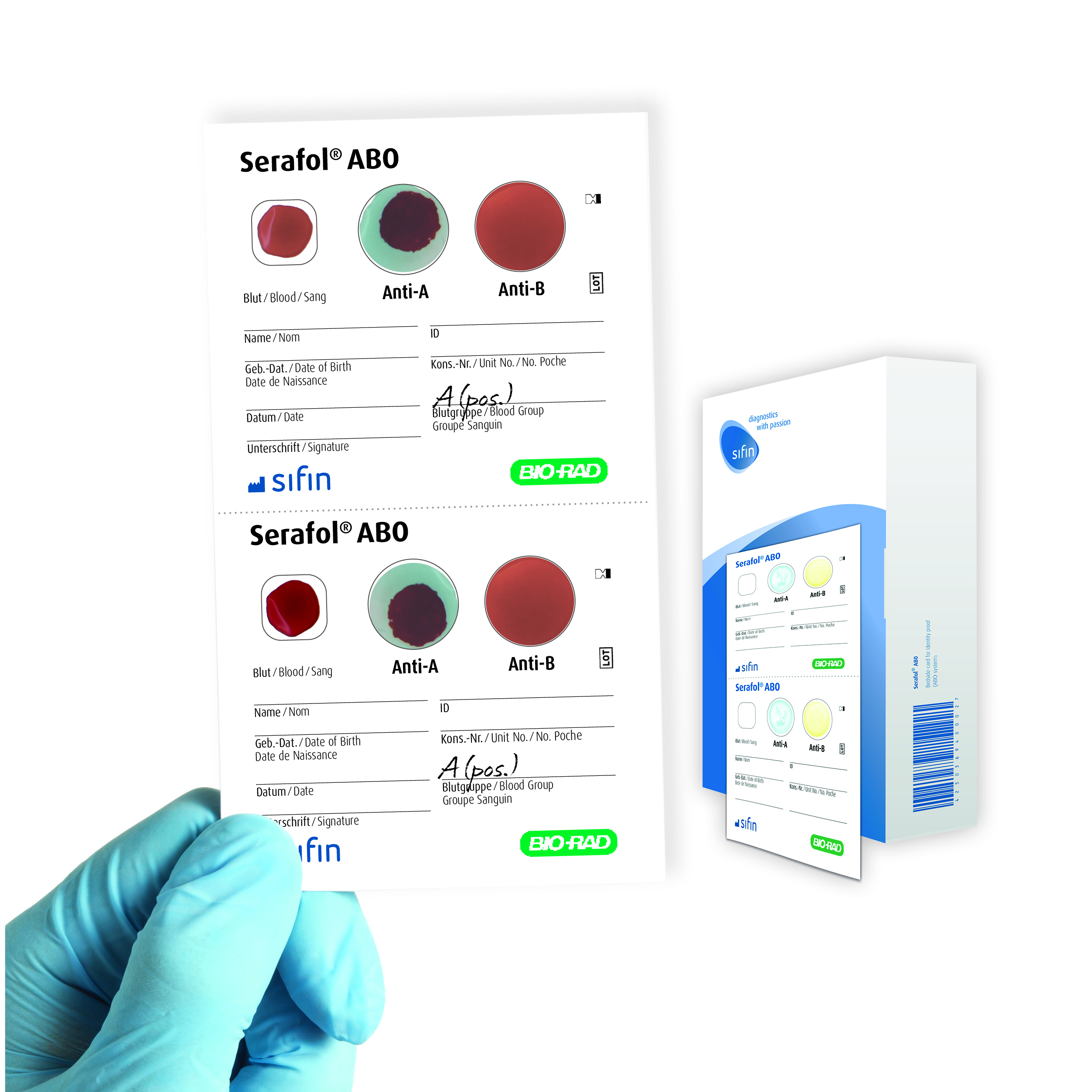 Serafol® AB0 (Bedside-Karten)