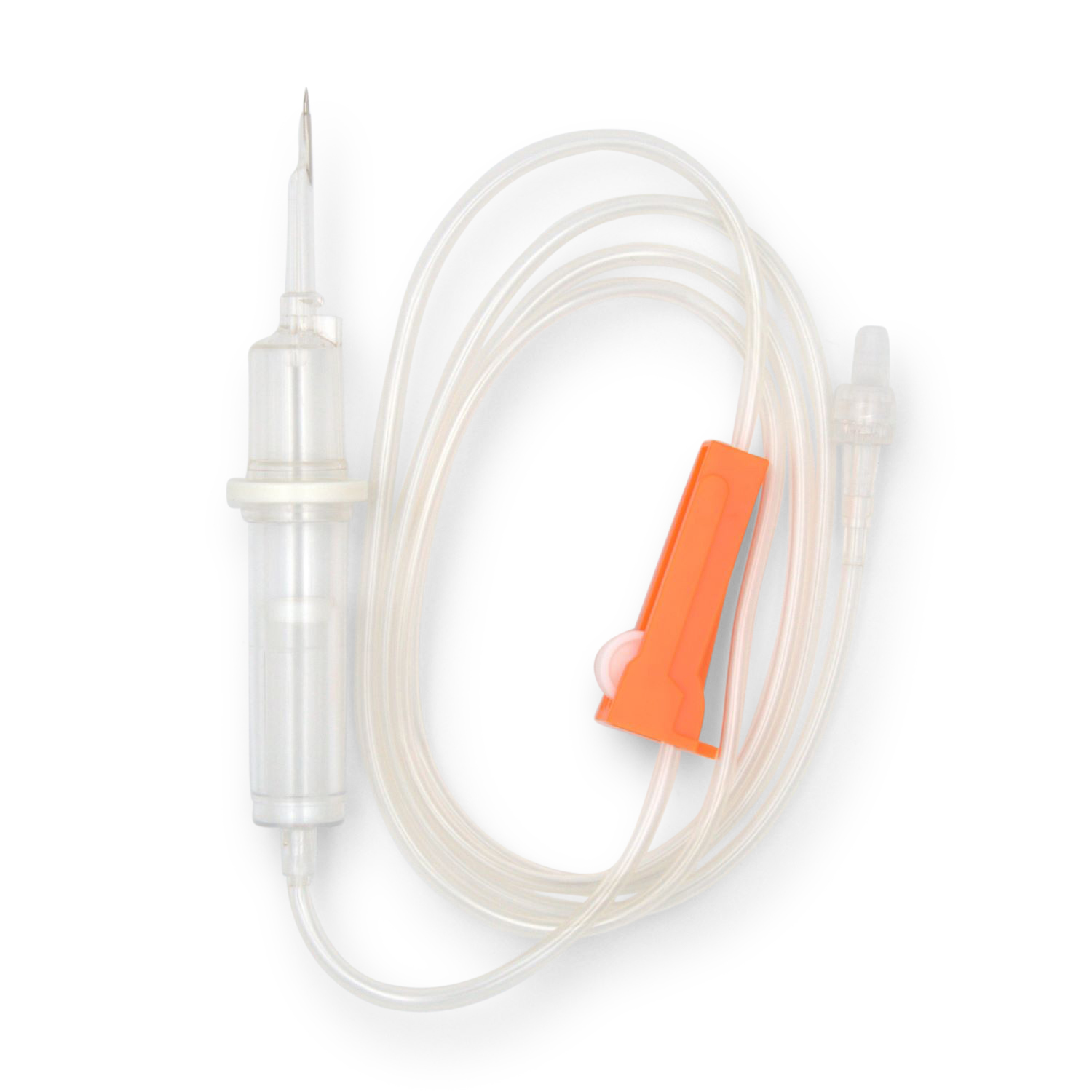 PPS Ozon-Transfusionsbesteck LL-Ansatz (150 cm, mit Stahlspitze ohne Belüftung)