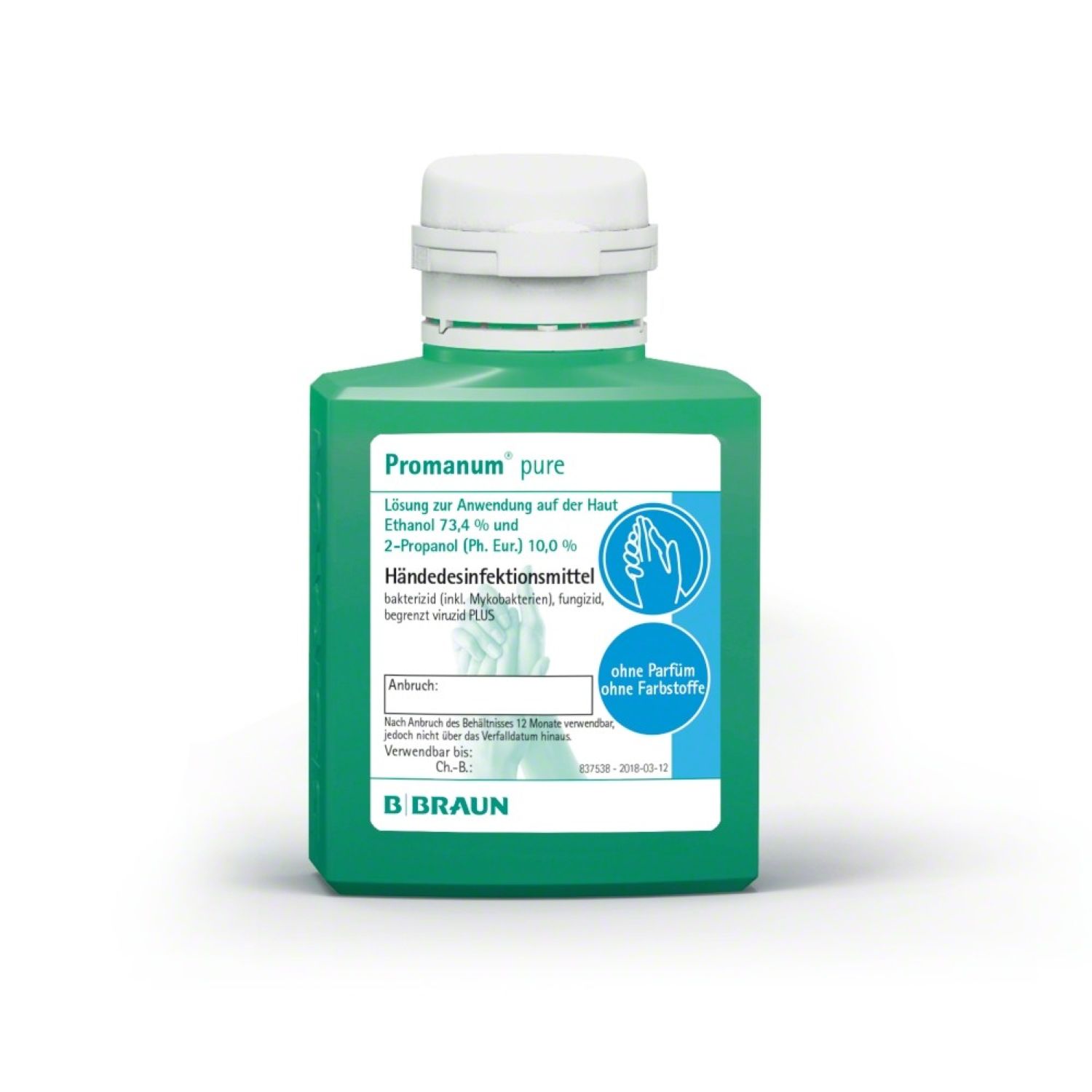 Promanum pure, Händedesinfektionsmittel (100 ml, Flasche)