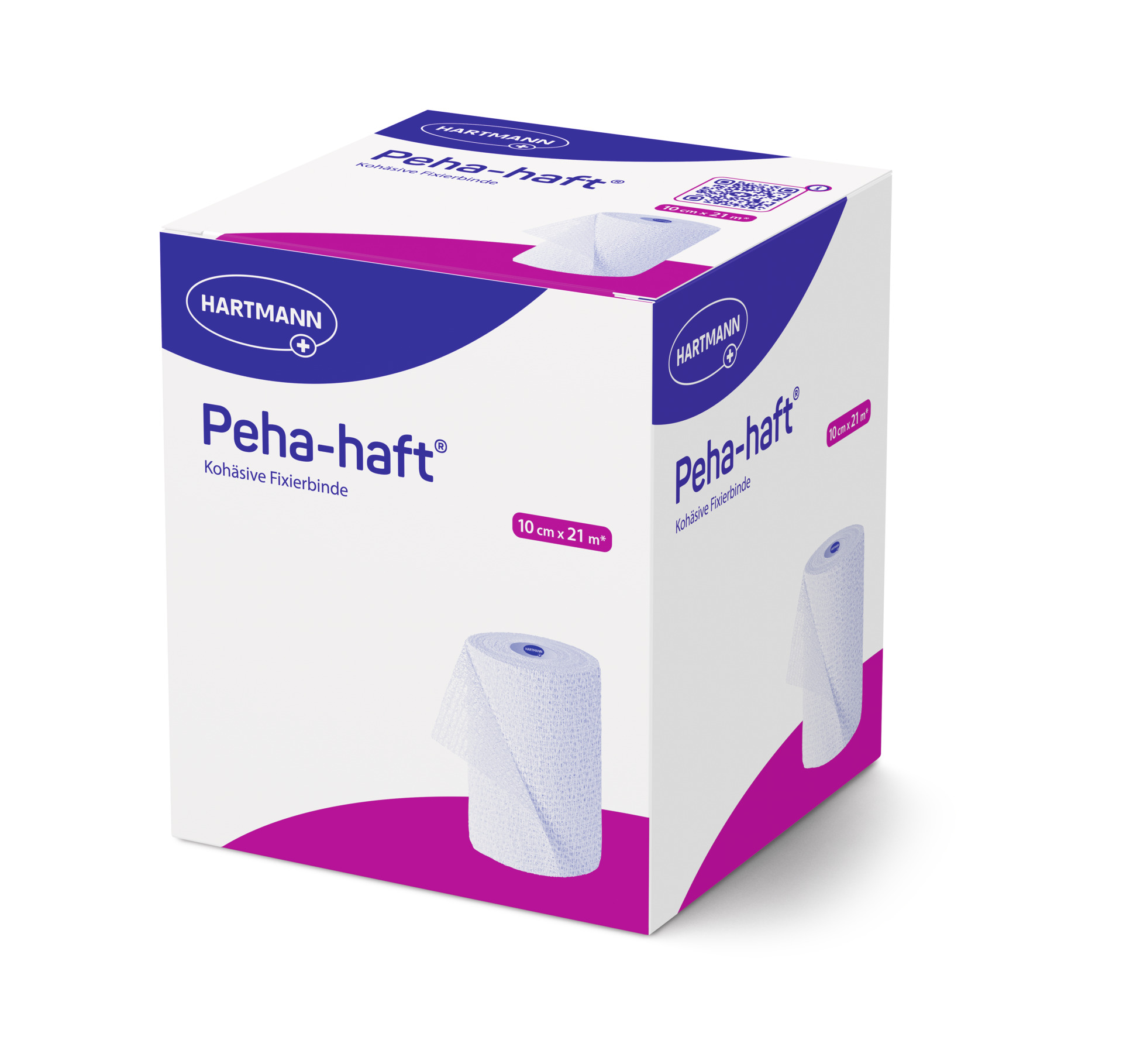 Peha-haft latexfrei Fixierbinde (10 cm x 21 m)