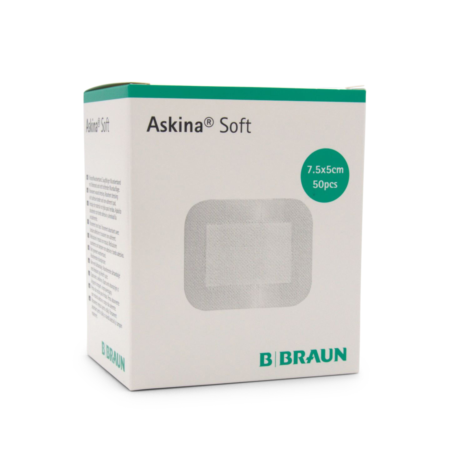 Askina® Soft Wundverband (7,5cm x 5cm, steril)