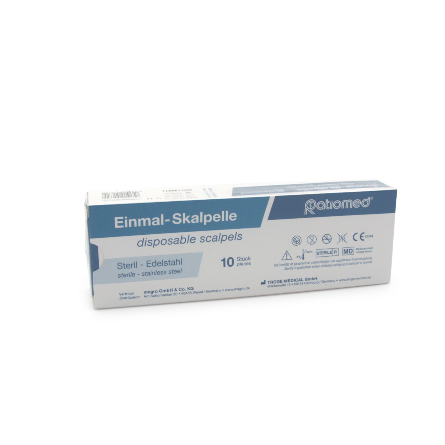 Einmal-Skalpelle ratiomed (Fig. 11, steril) Einmal-Skalpelle ratiomed (Fig. 11, steril)