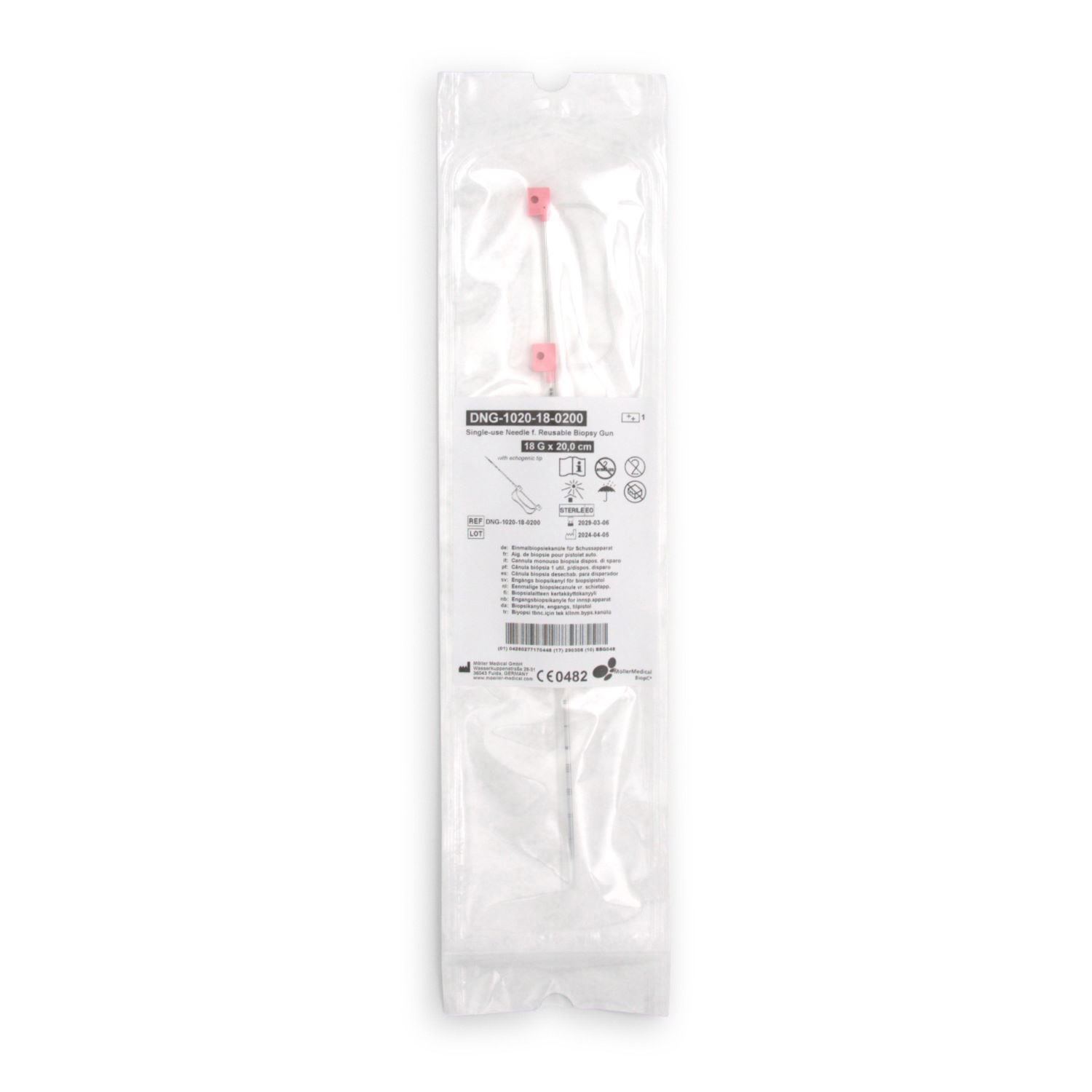 Biopsienadel kompatibel u. a. mit ProMag Ultra 2.5 (18 G x 20 cm) Biopsienadel kompatibel u. a. mit ProMag Ultra 2.5 (18 G x 20 cm)