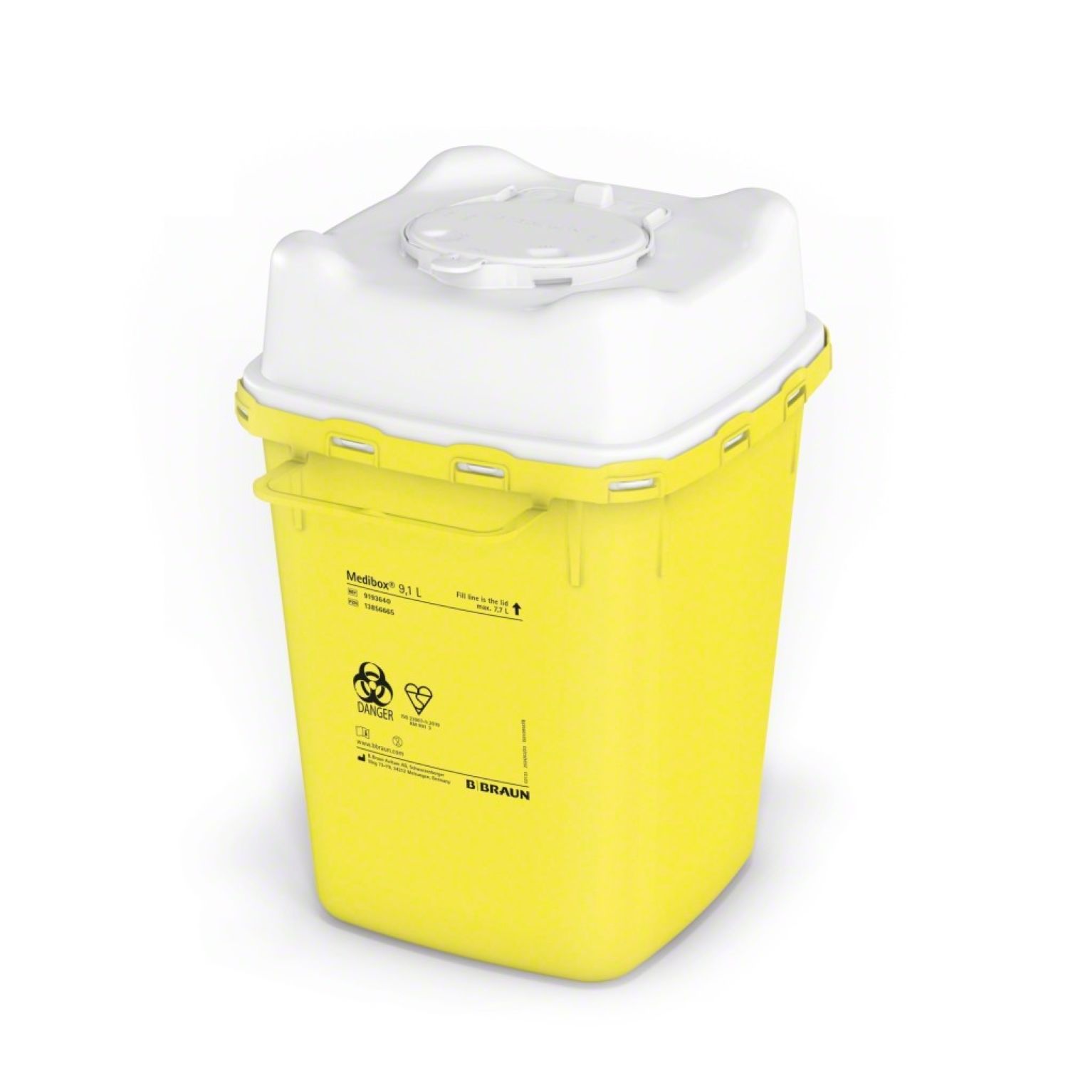 Medibox® Kanülensammler (9,1 Liter, gelb)