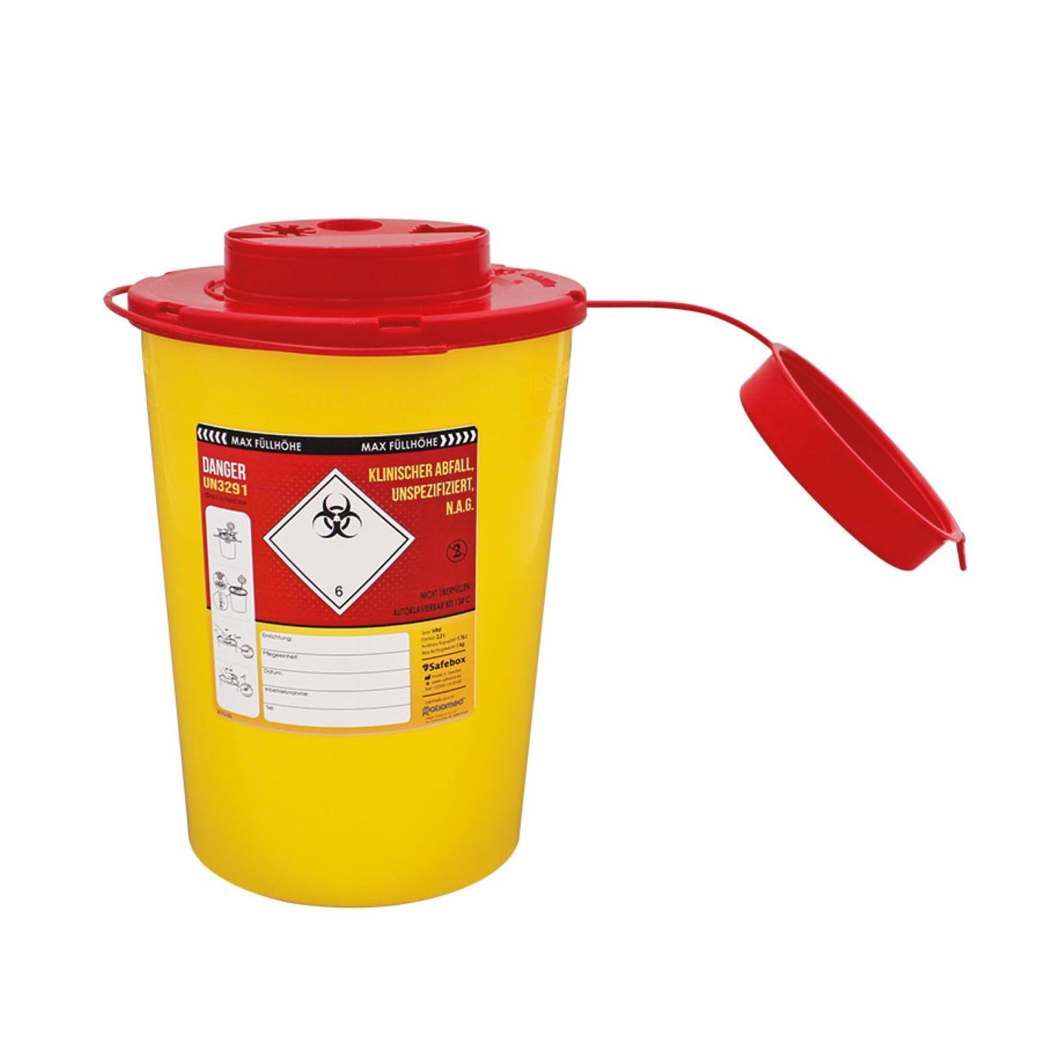 Kanülenabwurfbehälter Safe-Box (2,2 L)