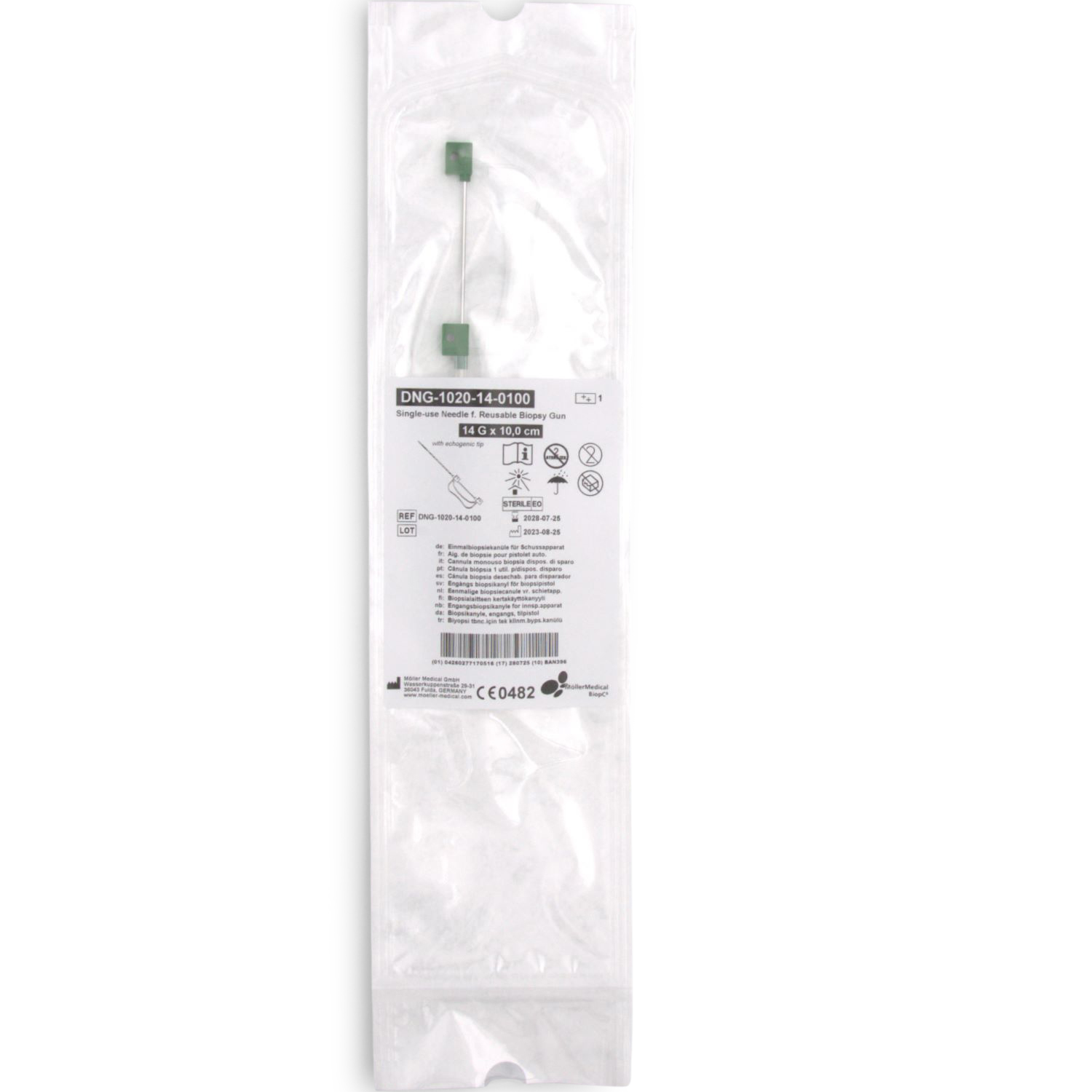 Biopsienadel kompatibel u. a. mit ProMag Ultra 2.5 (14 G x 10 cm) Biopsienadel kompatibel u. a. mit ProMag Ultra 2.5 (14 G x 10 cm)