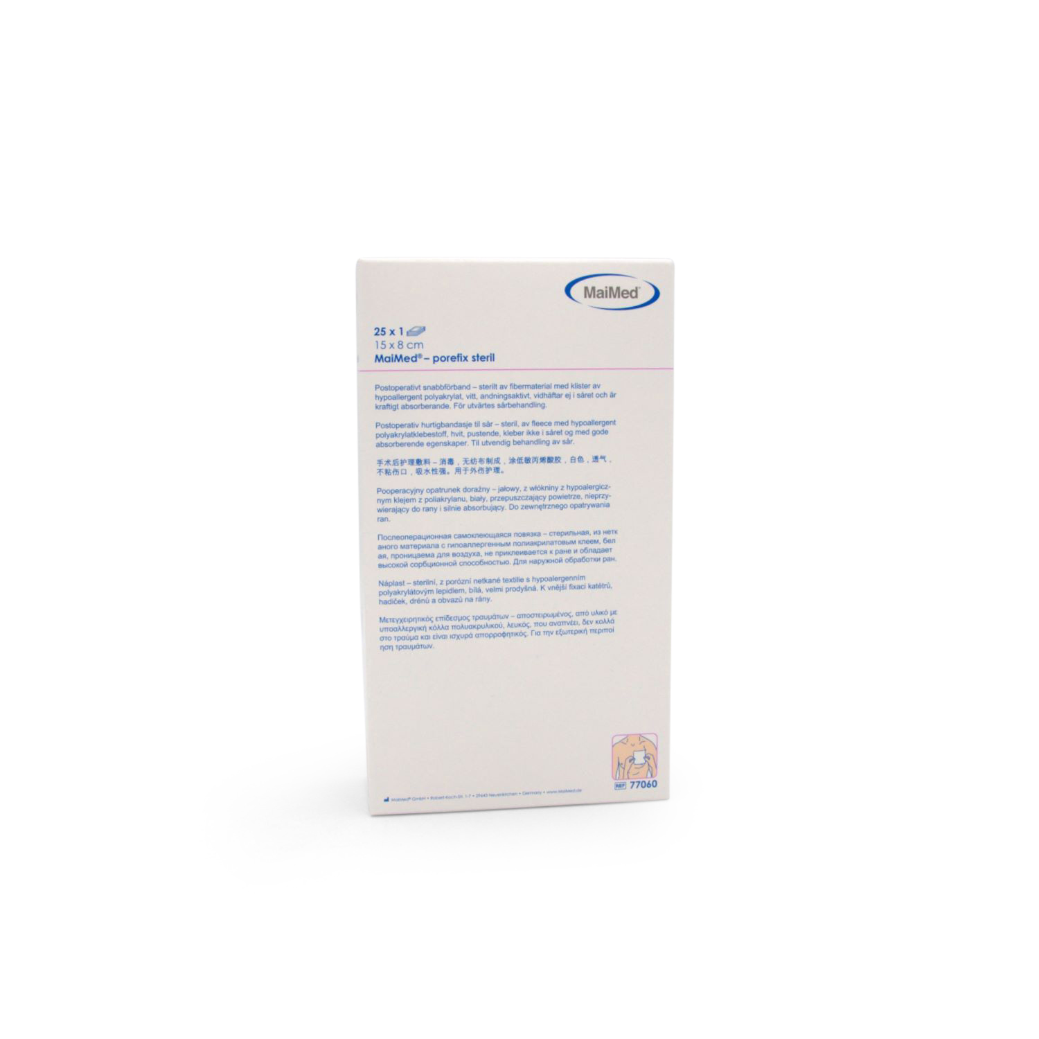 MaiMed® Porefix Wundschnellverband (15 cm x 8 cm, steril) MaiMed® Porefix Wundschnellverband (15 cm x 8 cm, steril)
