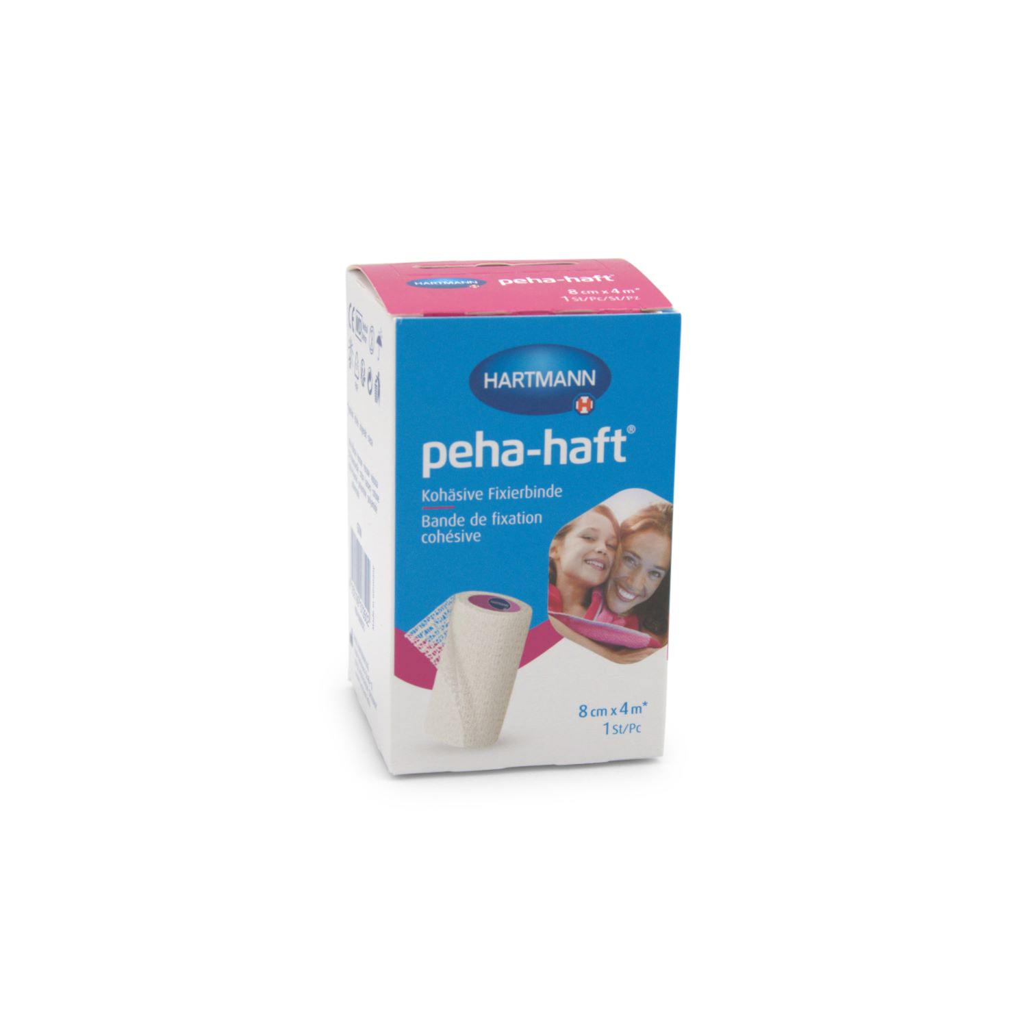 Peha-haft latexfrei Fixierbinde (8 cm x 4 m)