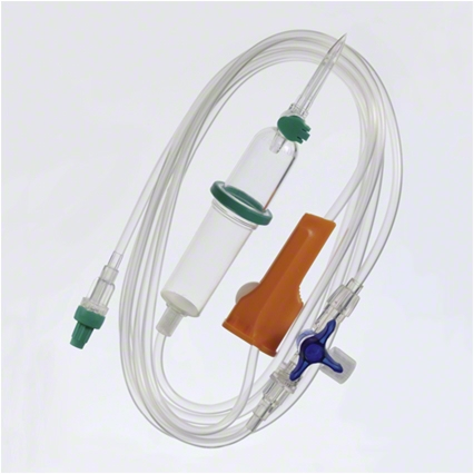 Intrafix® SafeSet Sicherheitsinfusionsgerät (220 cm, LL, Discofix® C Dreiwegehahn, AirStop, PrimeStop)